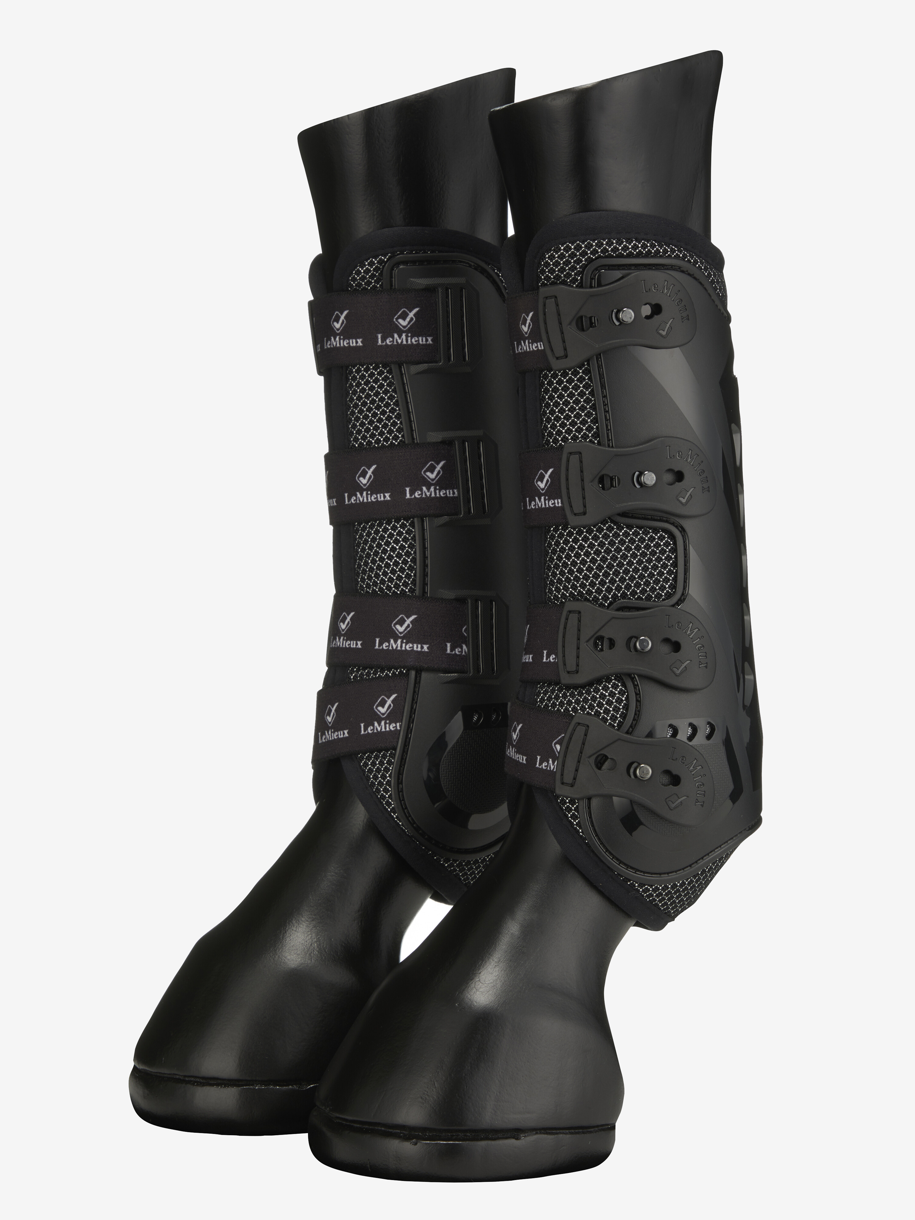Rear gaiters Ultramesh in black