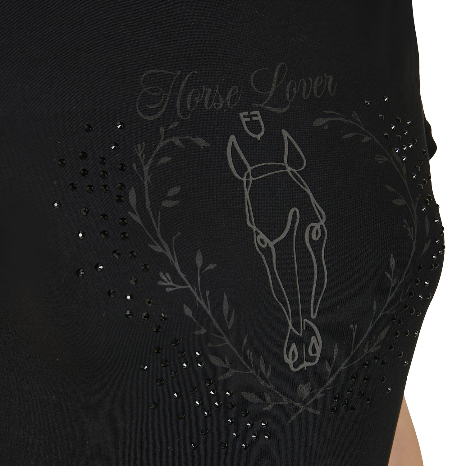 Baumwoll-T-Shirt Wild Heart für Damen