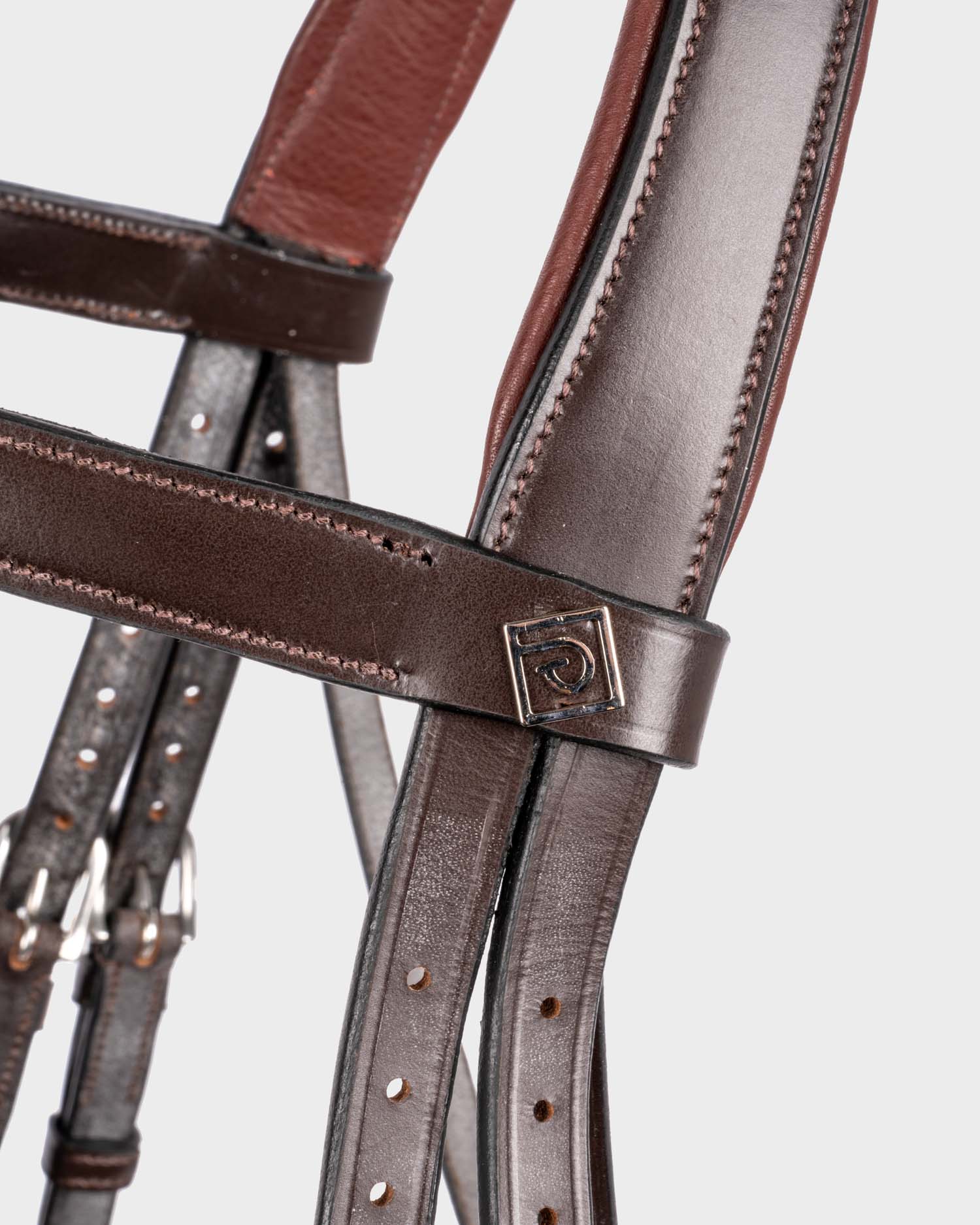 Snaffle bridle wide swedish-combined lacquer