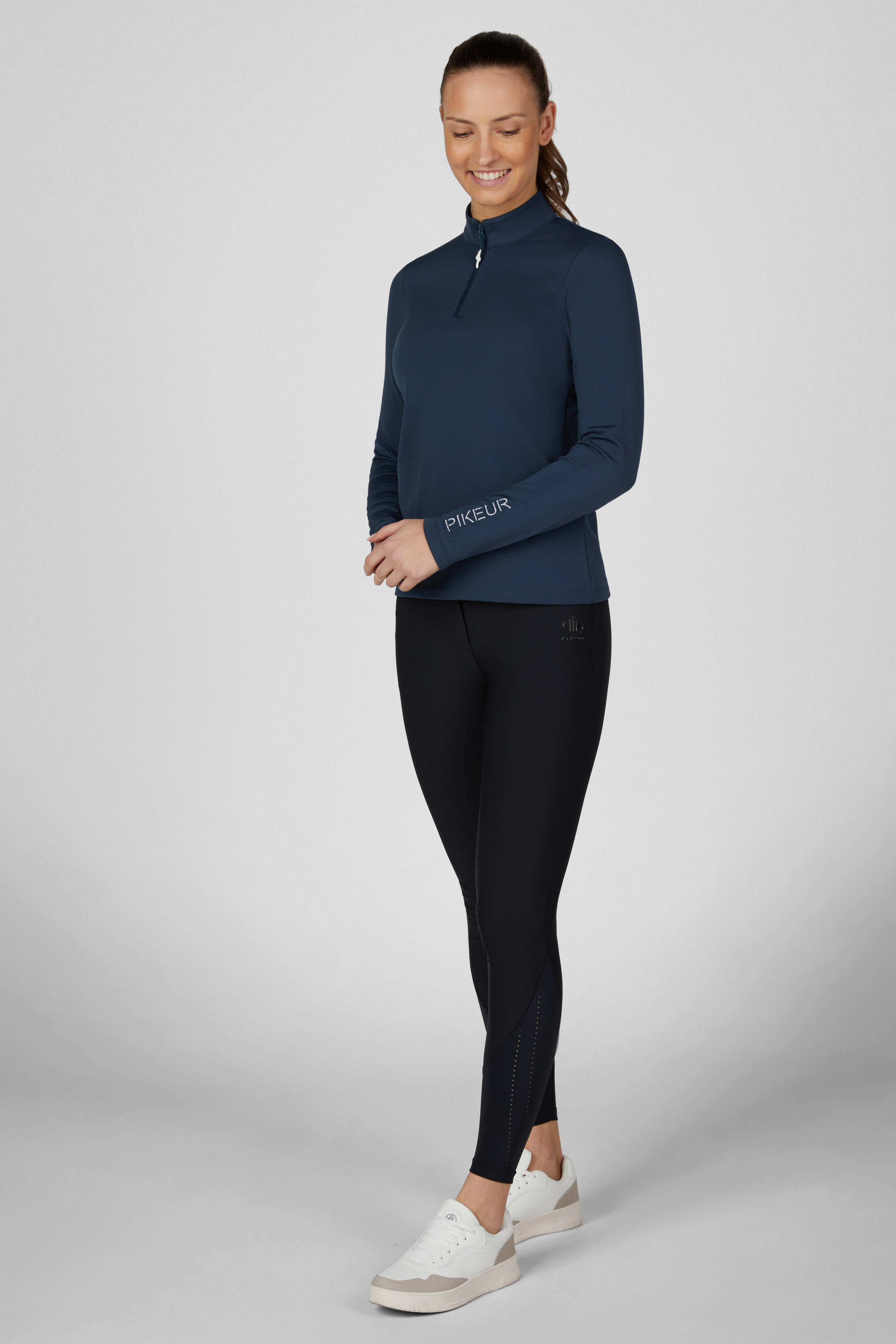 Funktions-Zip Shirt