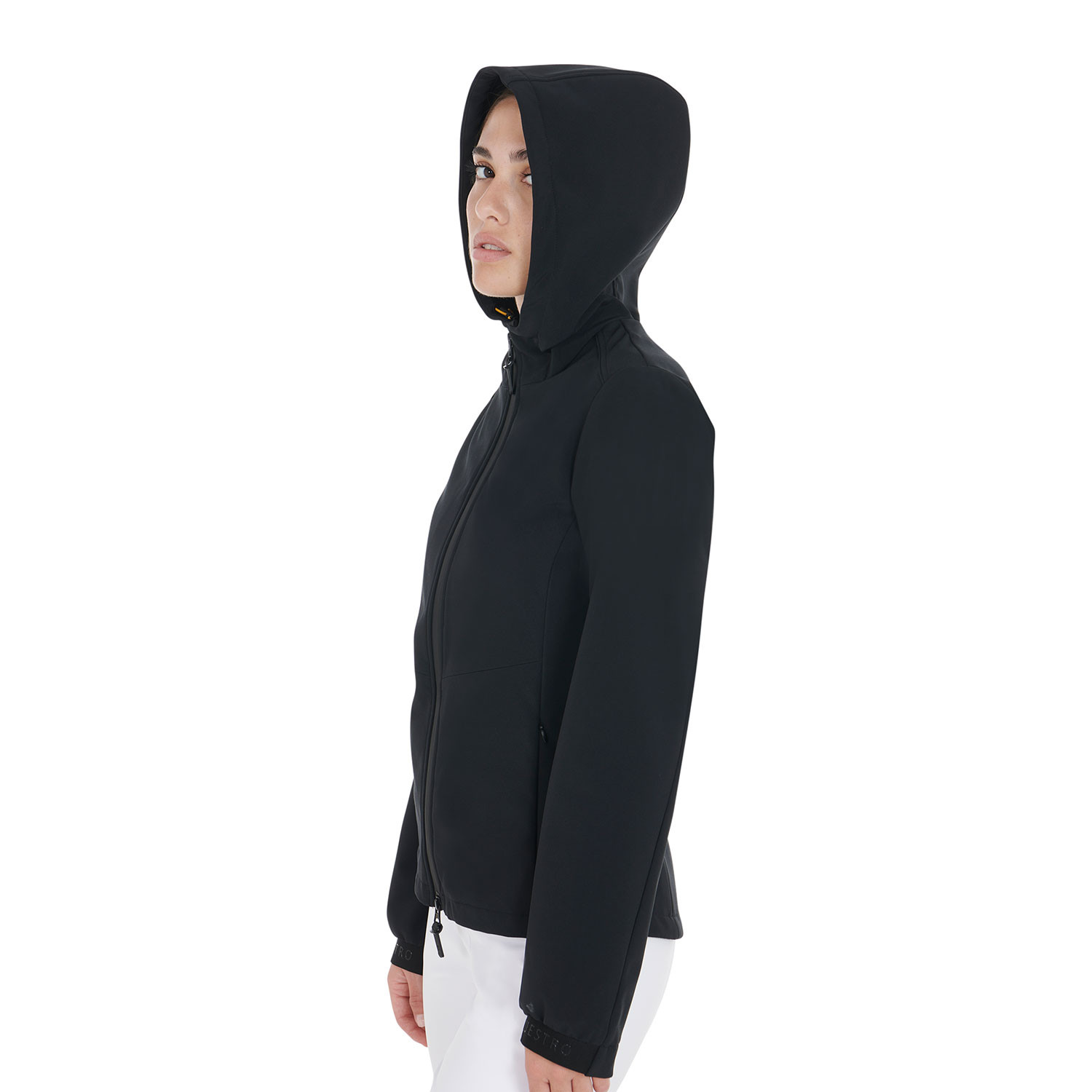 Taillierte Softshell-Jacke mit verdeckten Taschen