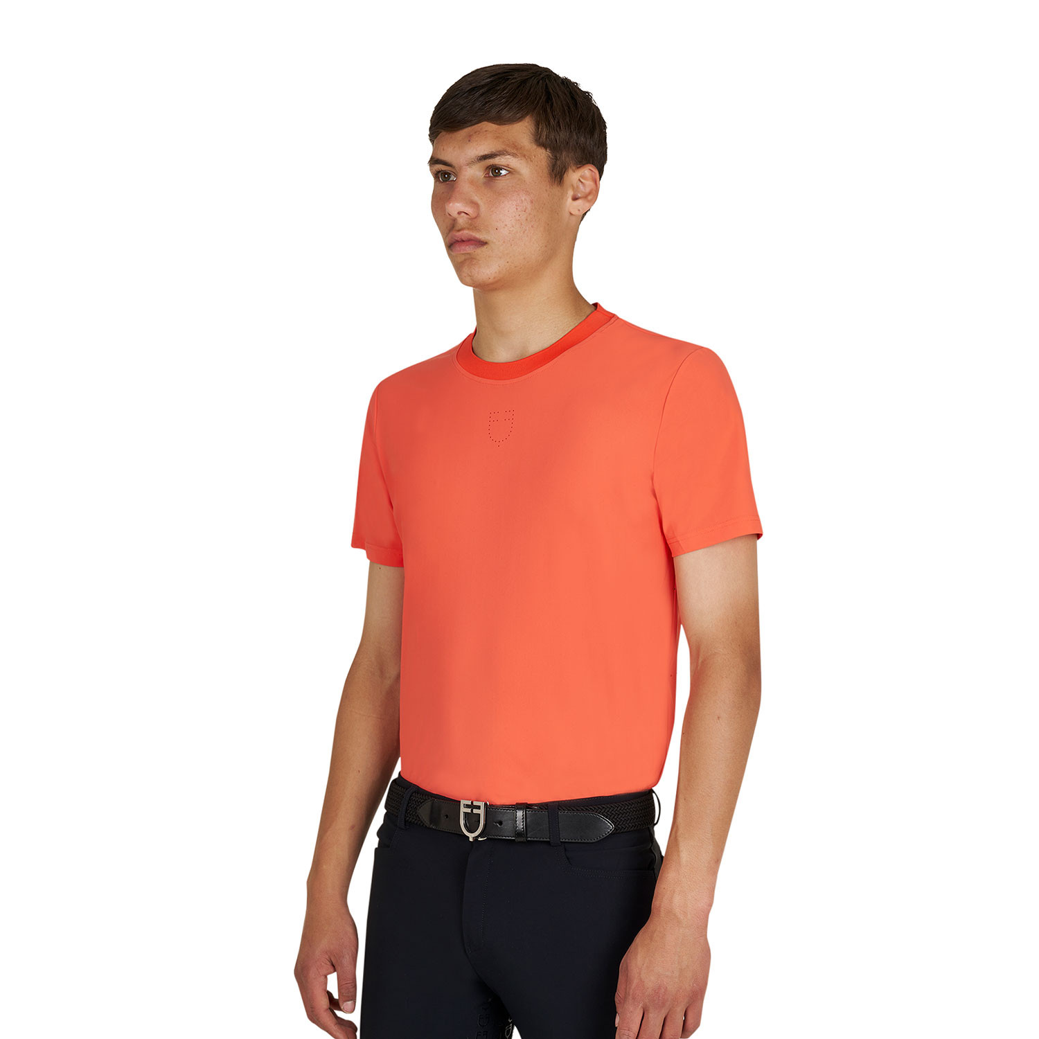 Trainings-T-Shirt für Herren aus technischem Gewebe mit Mikrolöchern