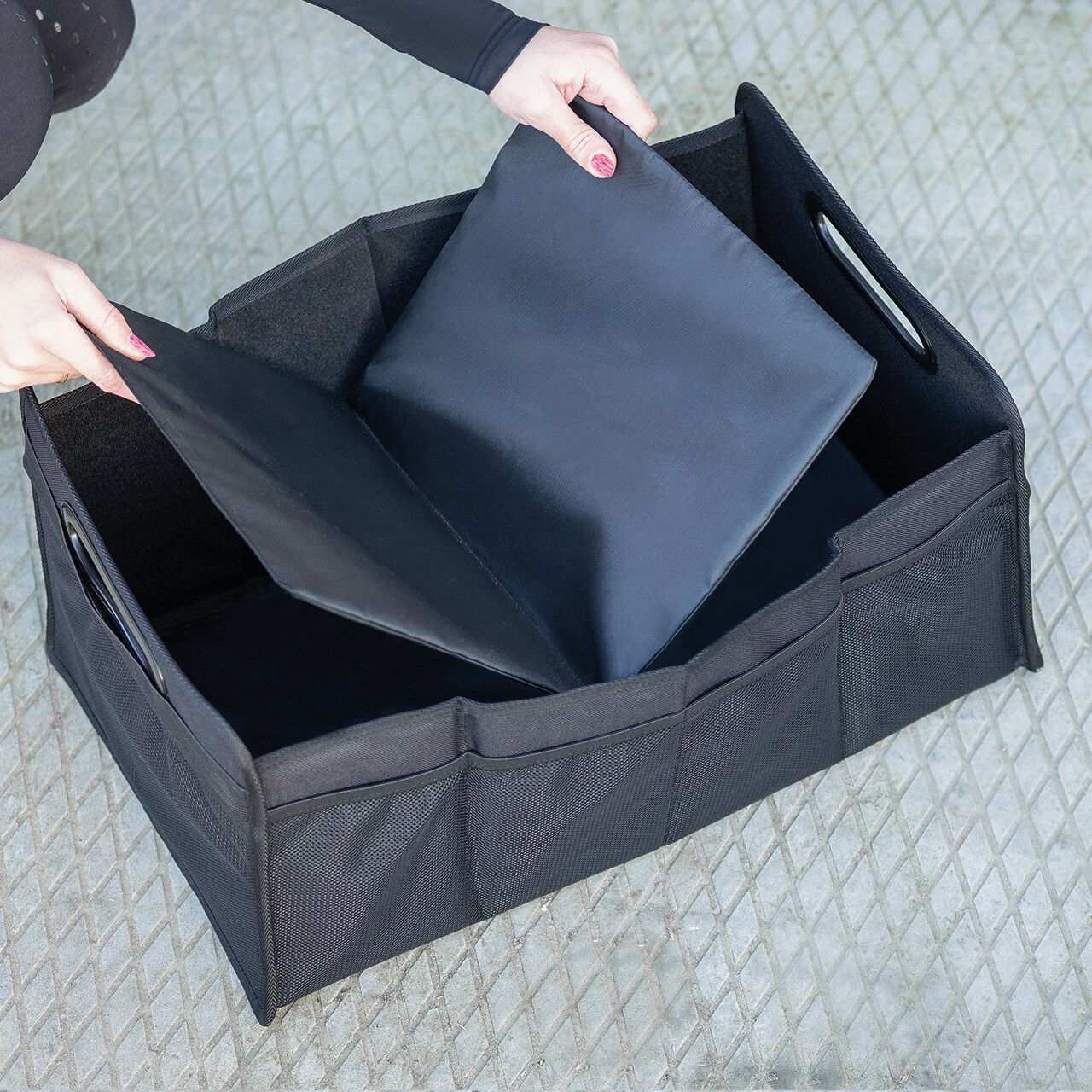 Faltbare aufbewahrungsbox
