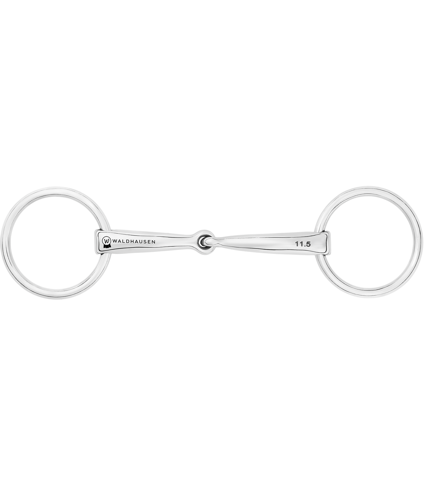 Mors de filet pour poney, brisure simple