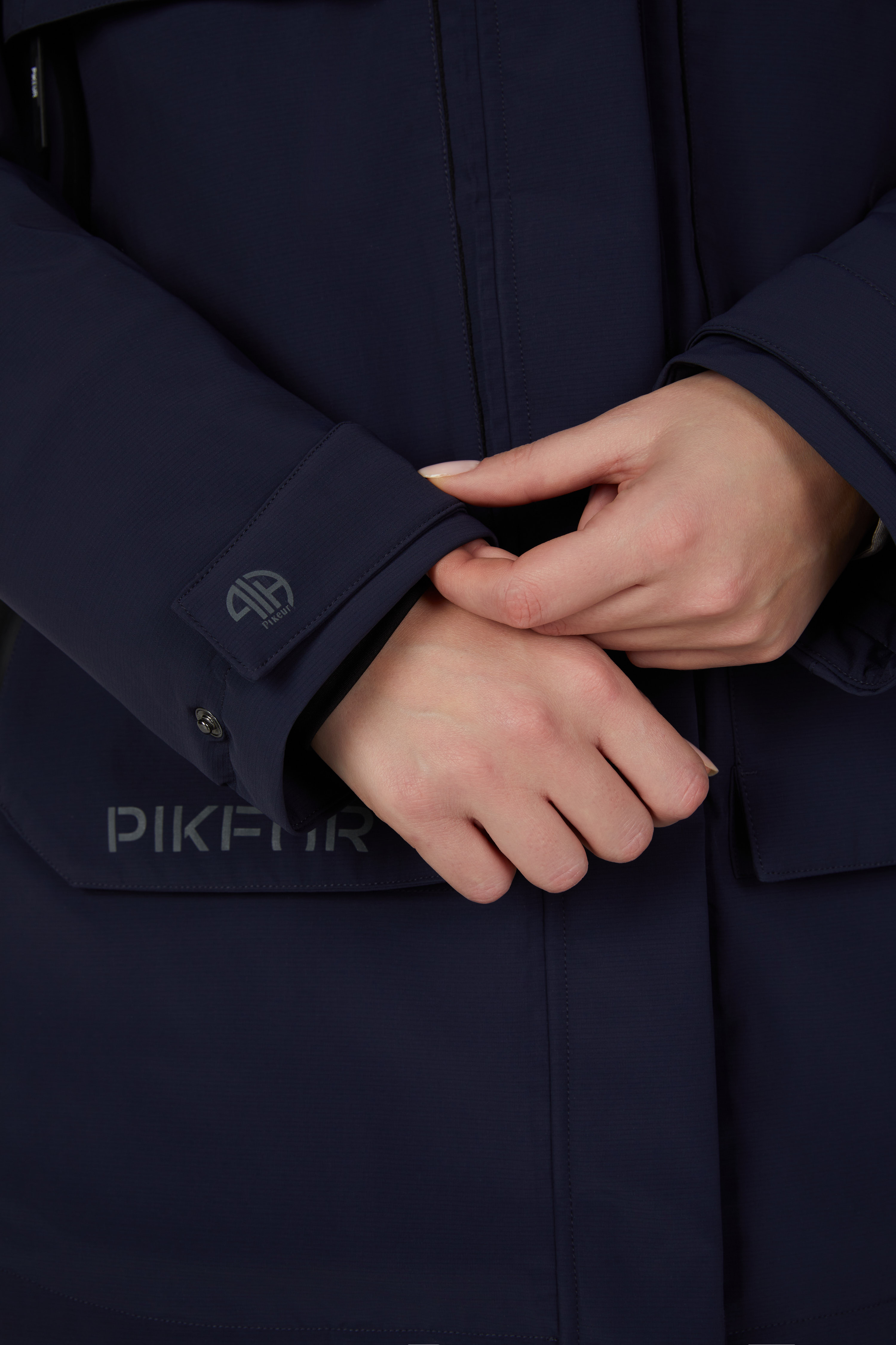 Parka mit Kapuze Waterproof in nightblue