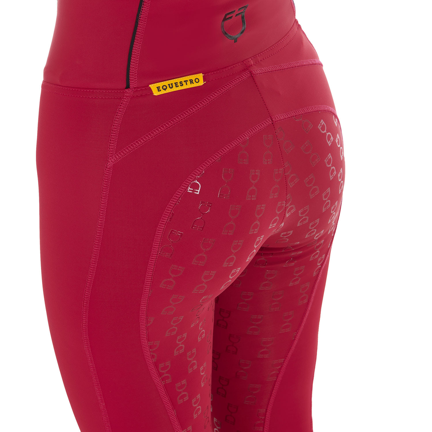Damen-Leggings Slim Fit mit Vollbesatz