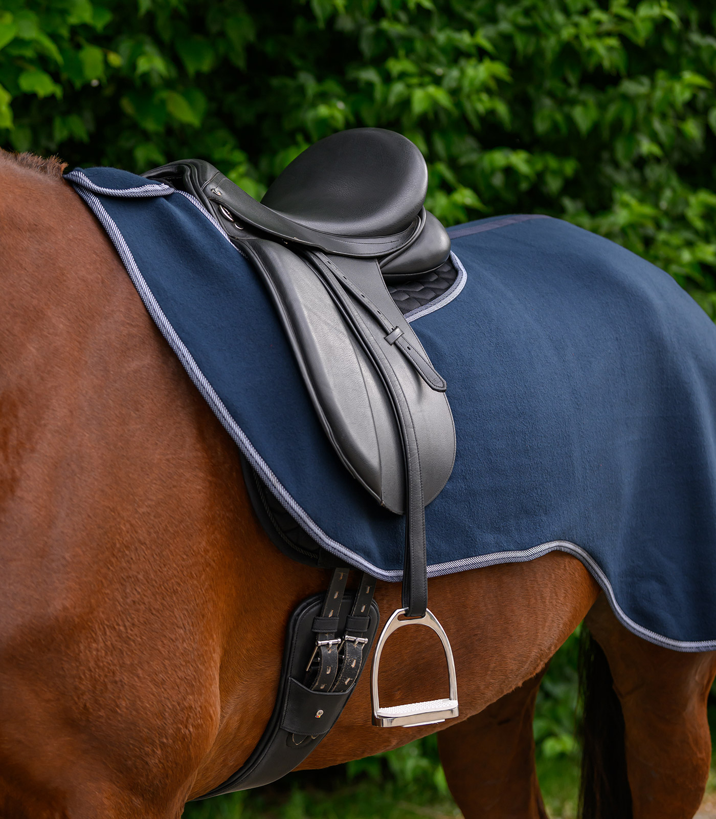 ECONOMIC Fleece Exercise rug, nightblue