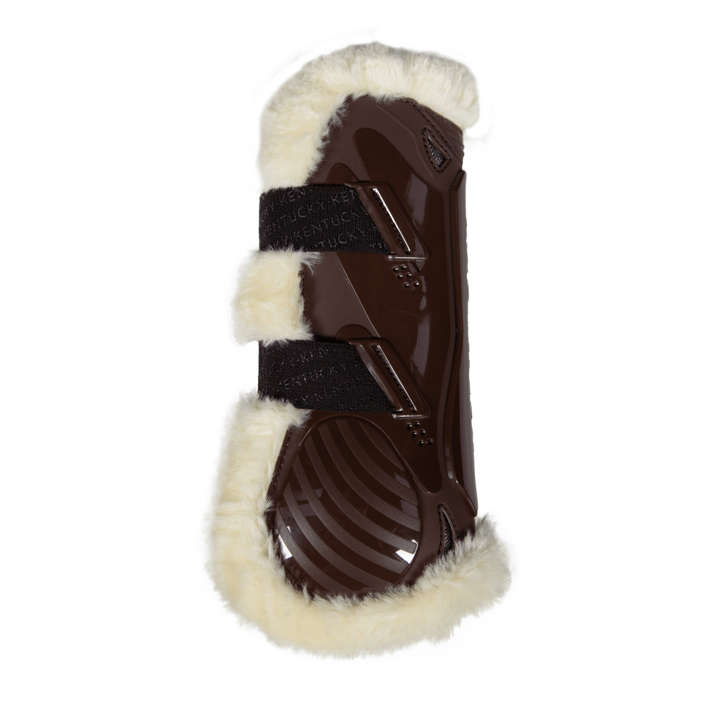 Vegan Fell Springgamaschen Velcro