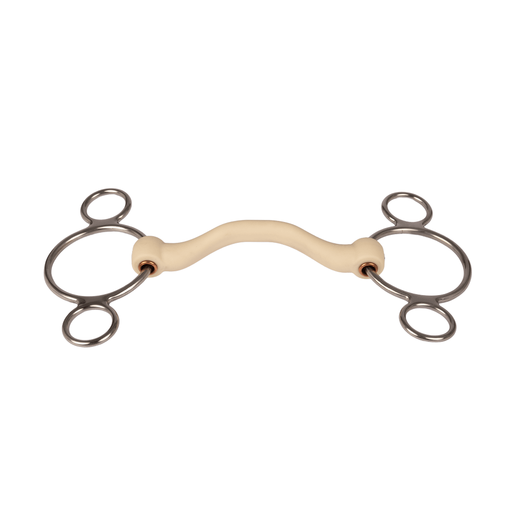 Mors 3 anneaux avec liberté de langue flexible