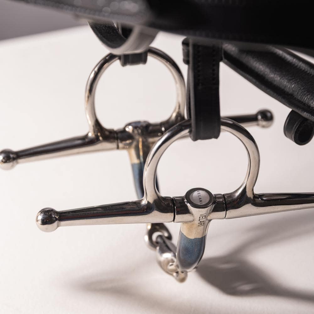 Doppelt Gebrochene Schenkeltrense Edelstahl