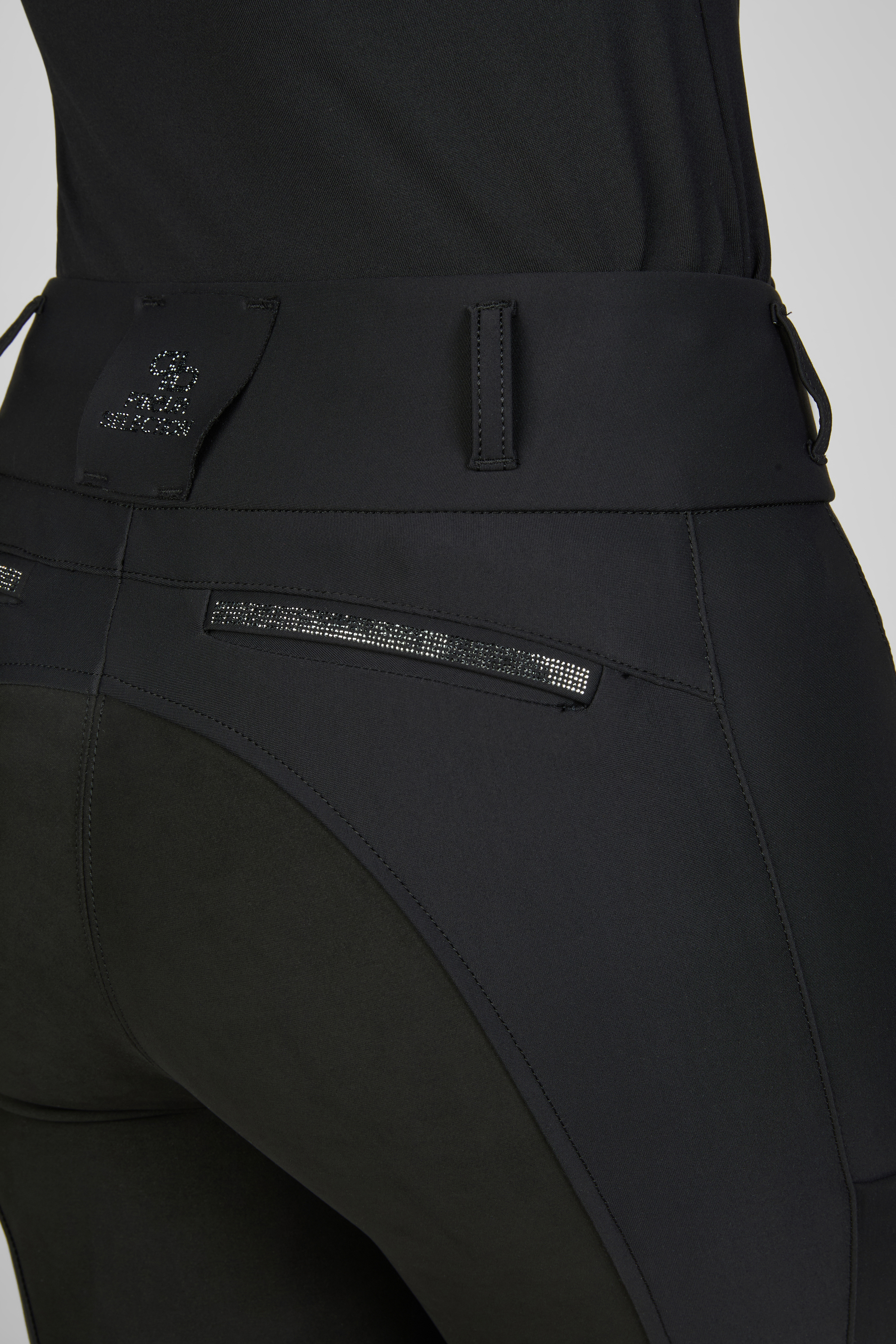 Riding breeches ladies Laure artificial leather full seat Riding breeches ladies Laure artificial leather full seat