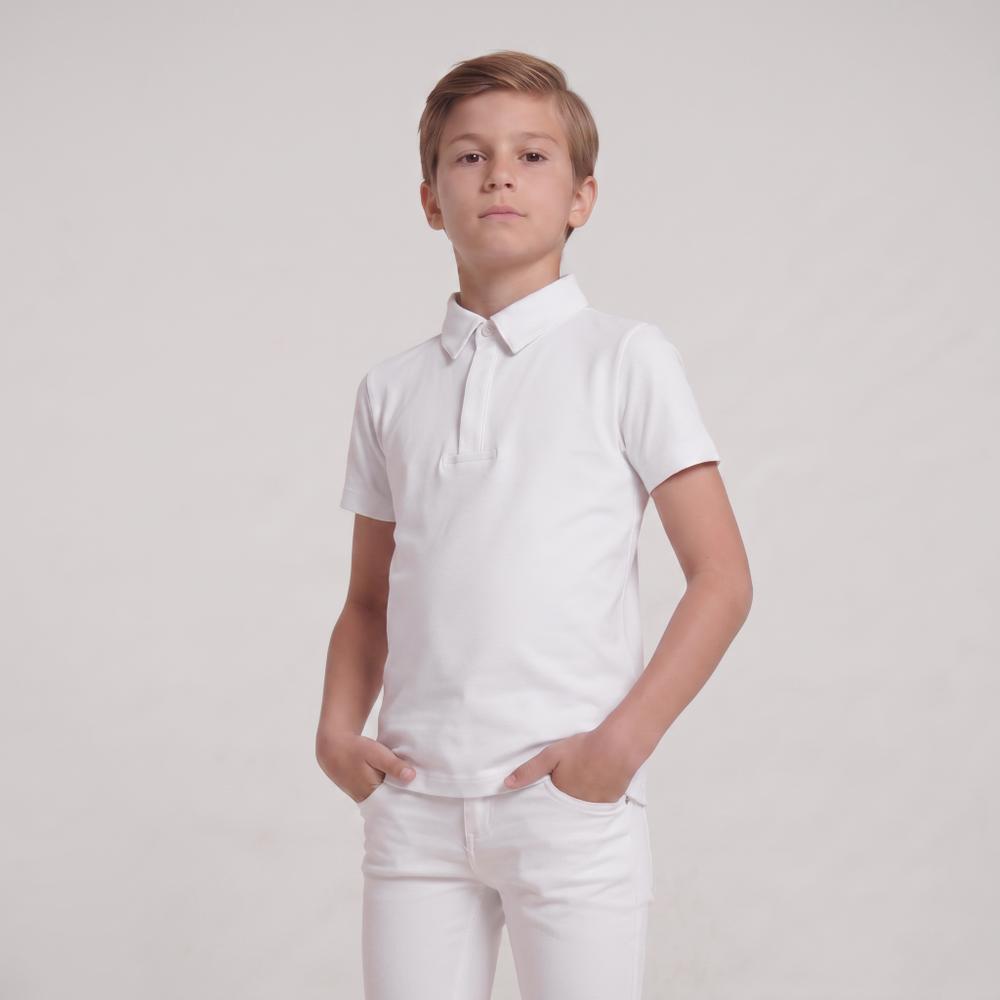 Turniershirt Classic Jungen kurzarm