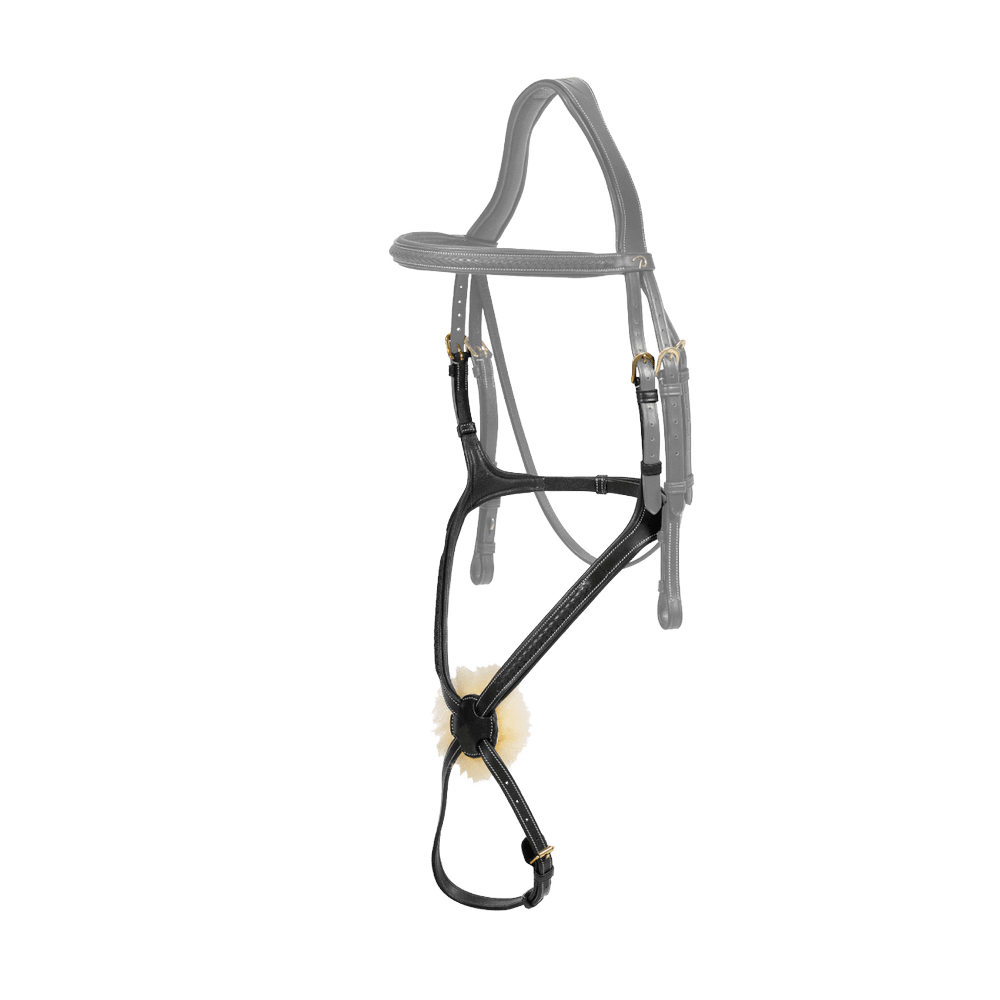 Nasenriemen mit geflochtenen mexikanischem Reithalfter |