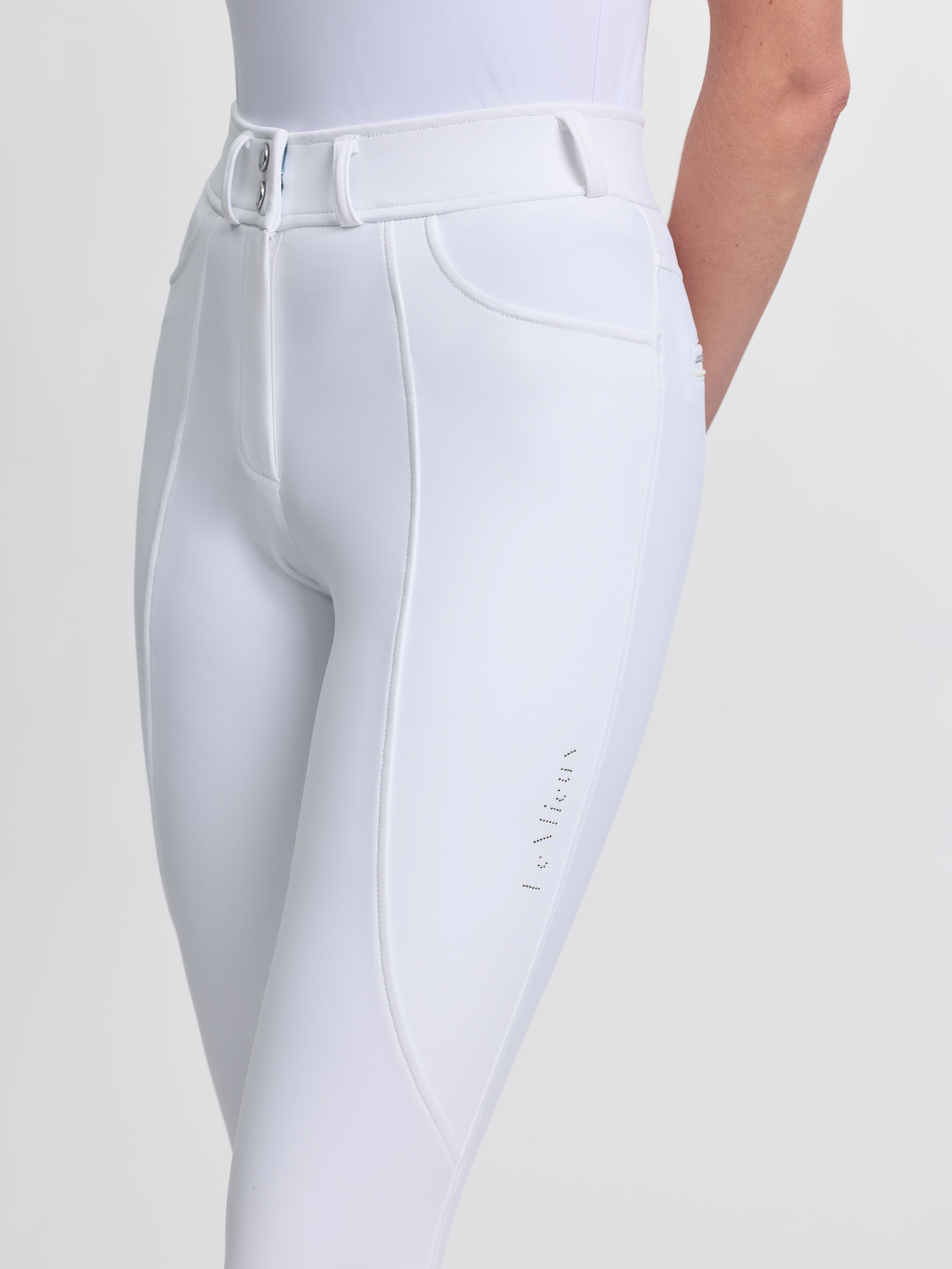 Brilliance Reithose mit Kniebesatz