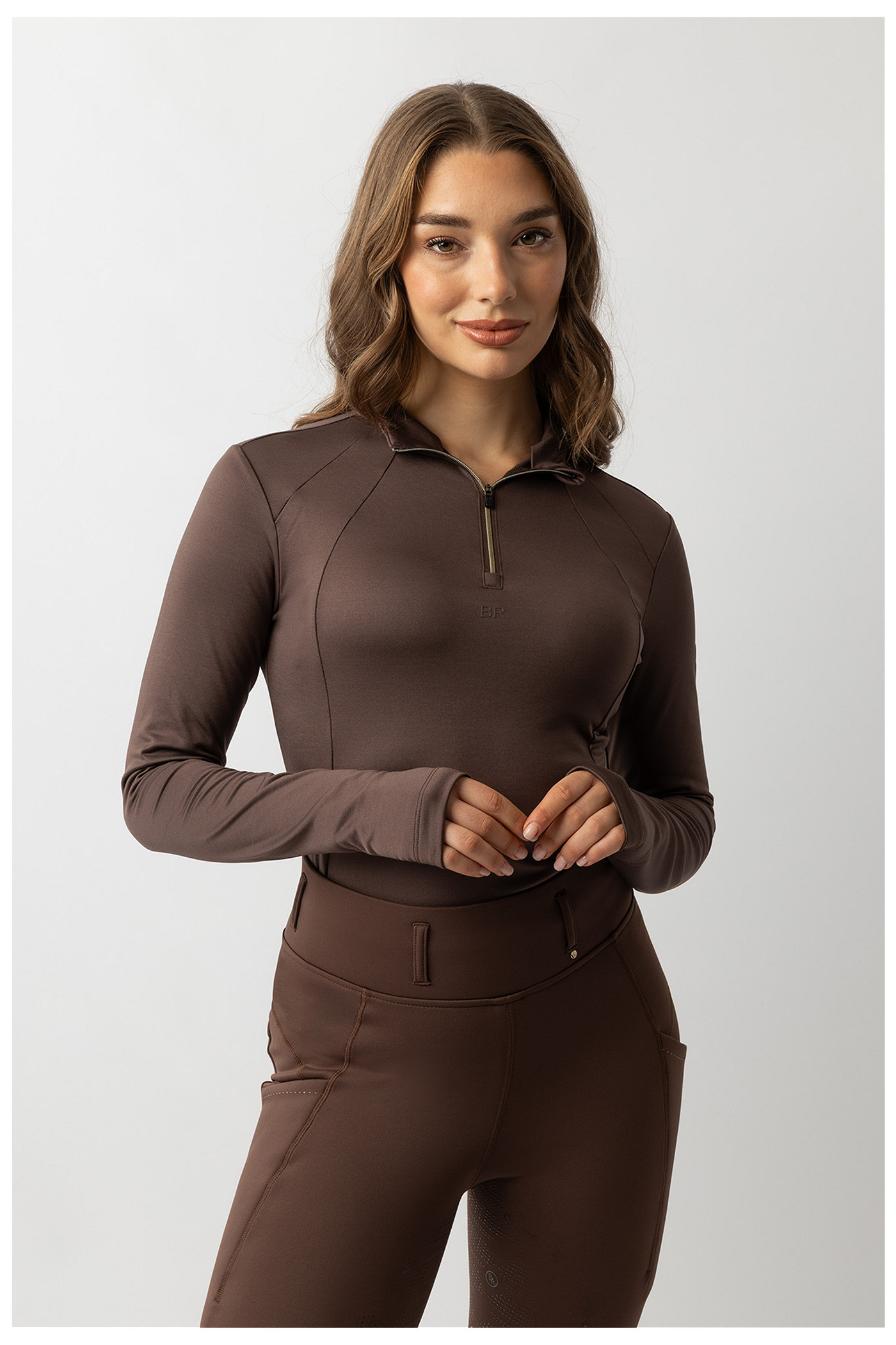 Half Zip-Up Pullover Lieke Ladies