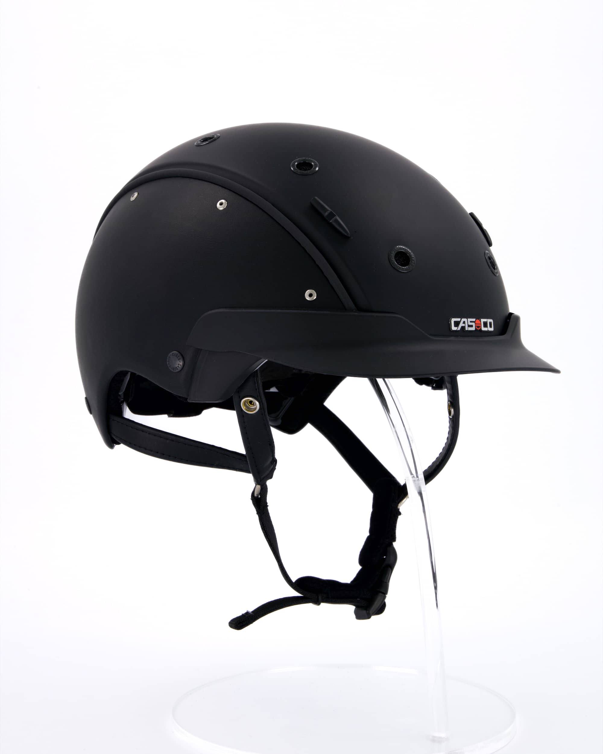 Riding helmet Master-6 smooth leather
