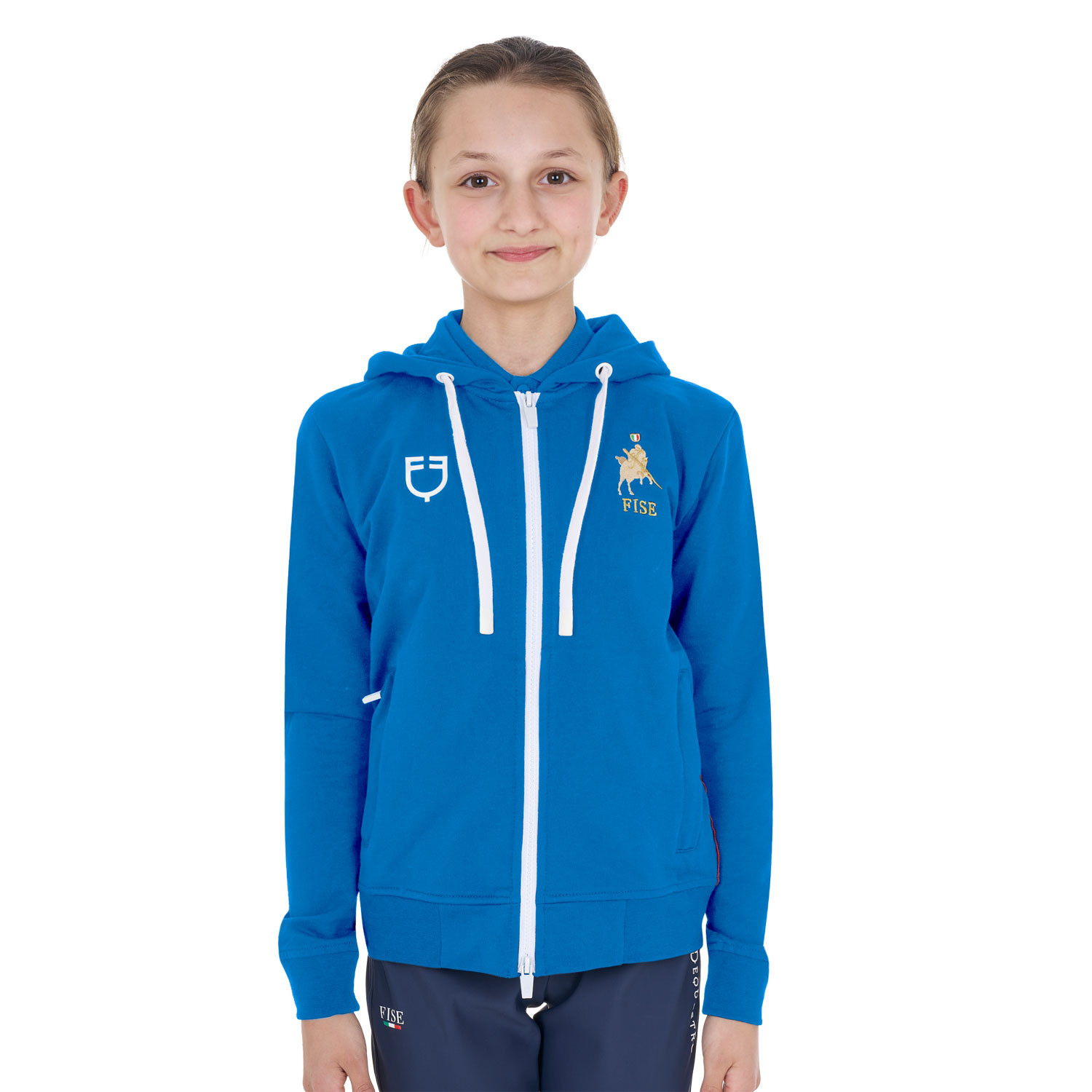 Unisex-Fleece-Hoodie X FISE für Kinder