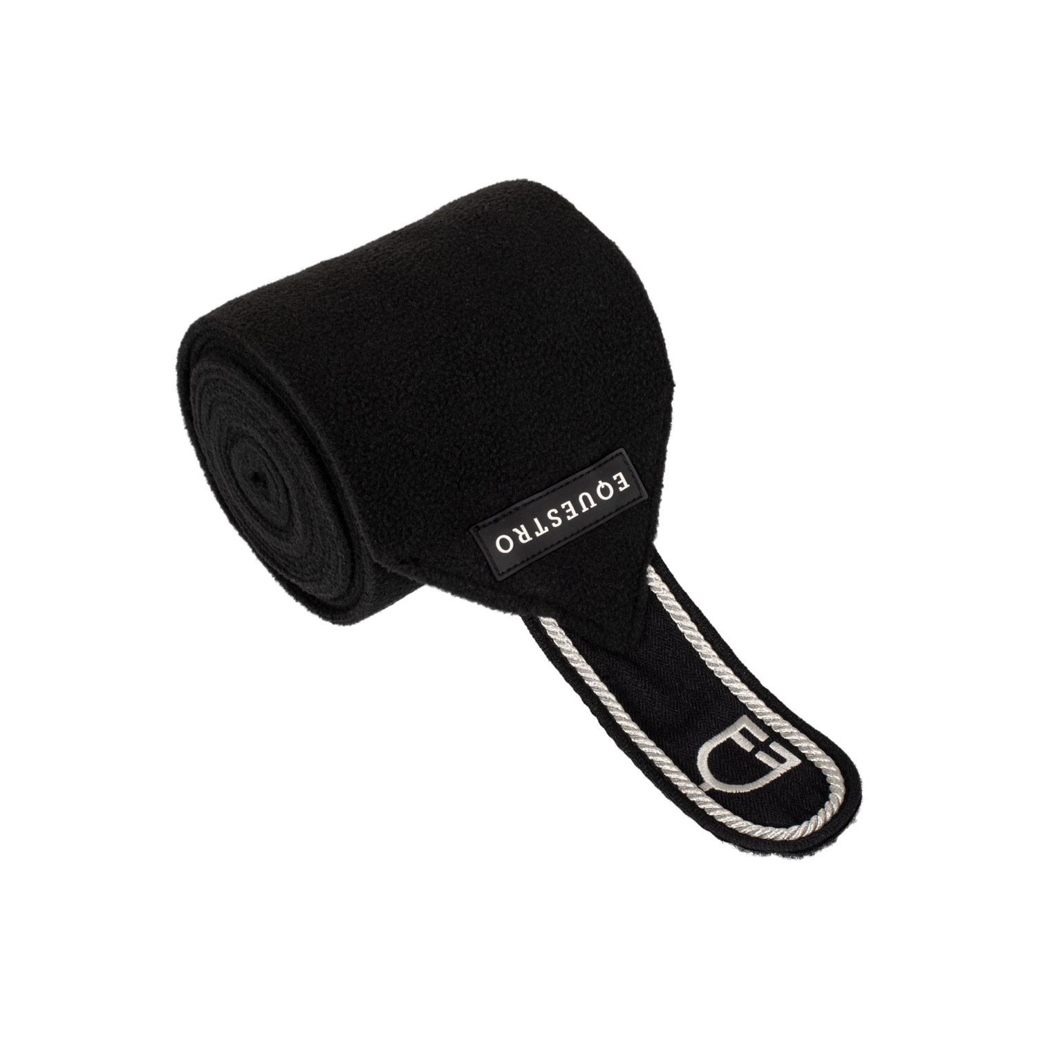 Pony-Fleecebandagen mit gesticktem Logo