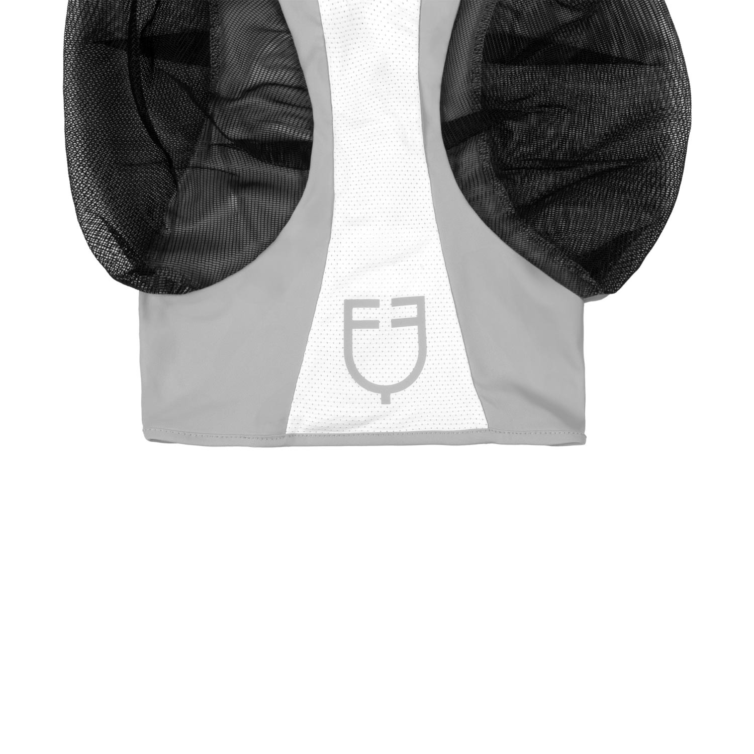 Zweifarbige Fliegenmaske aus Mesh