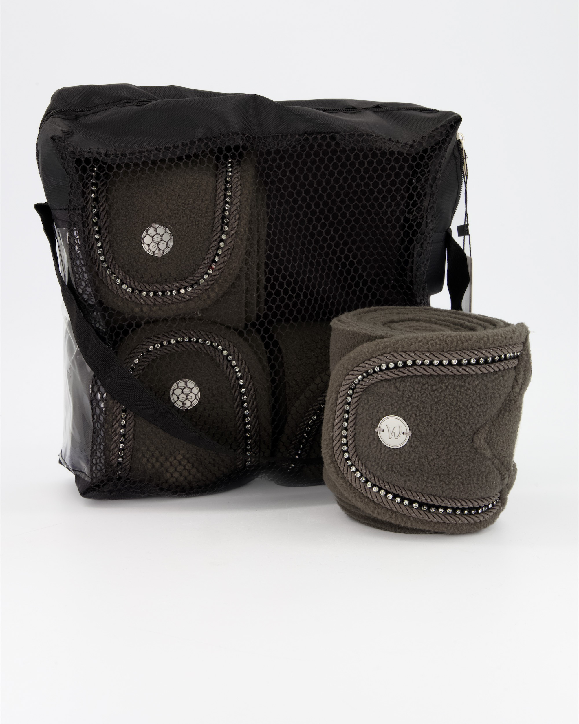 Fleecebandagen Nepal in zinn