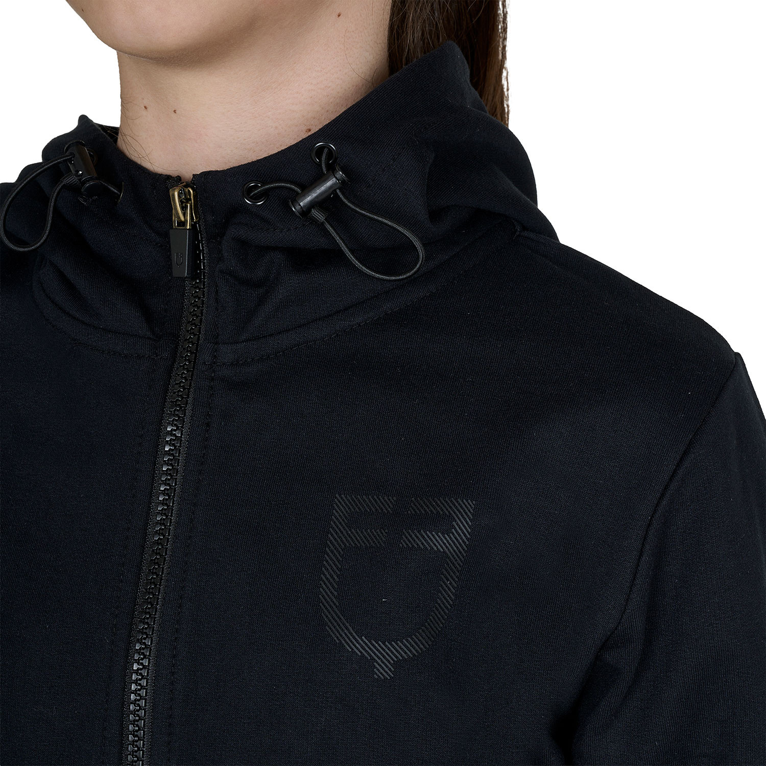 Unisex-Kapuzensweatshirt für Kinder mit Frontreißverschluss