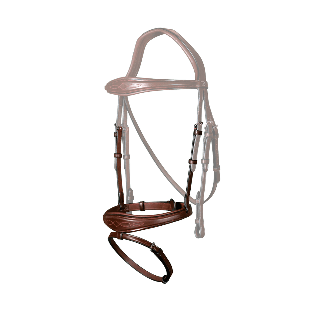 Anatomical flash noseband