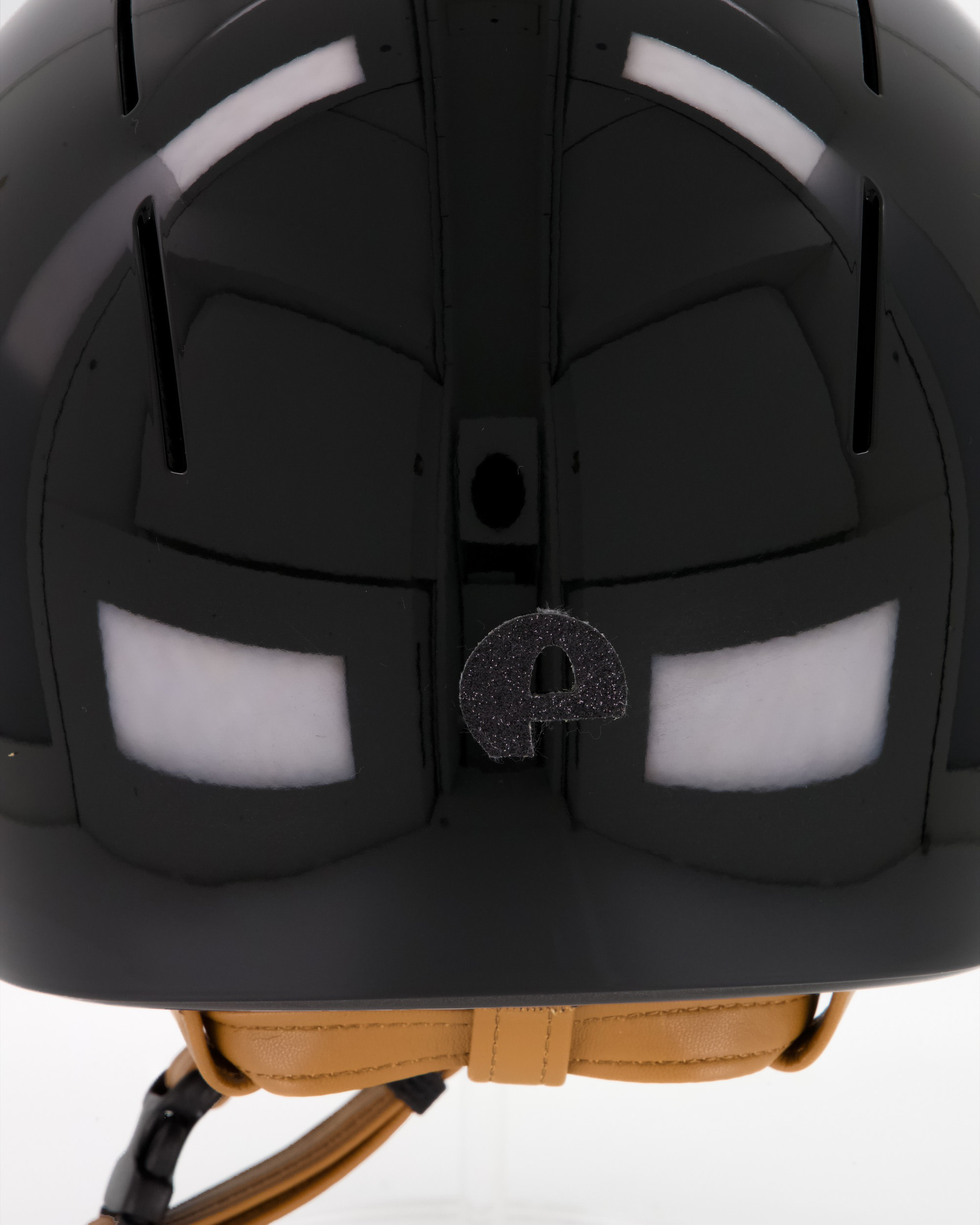 Reithelm Smart Nova Polish Polo Star mit beigen Kinnriemen