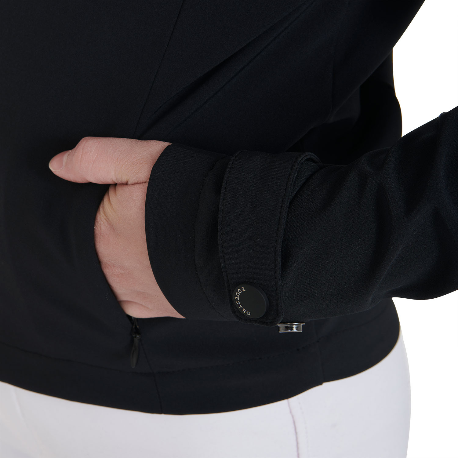 Schmal geschnittene Kinder-Softshelljacke aus technischem Gewebe
