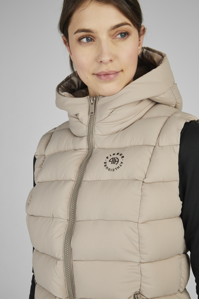 Quilt waistcoat ladies athleisure