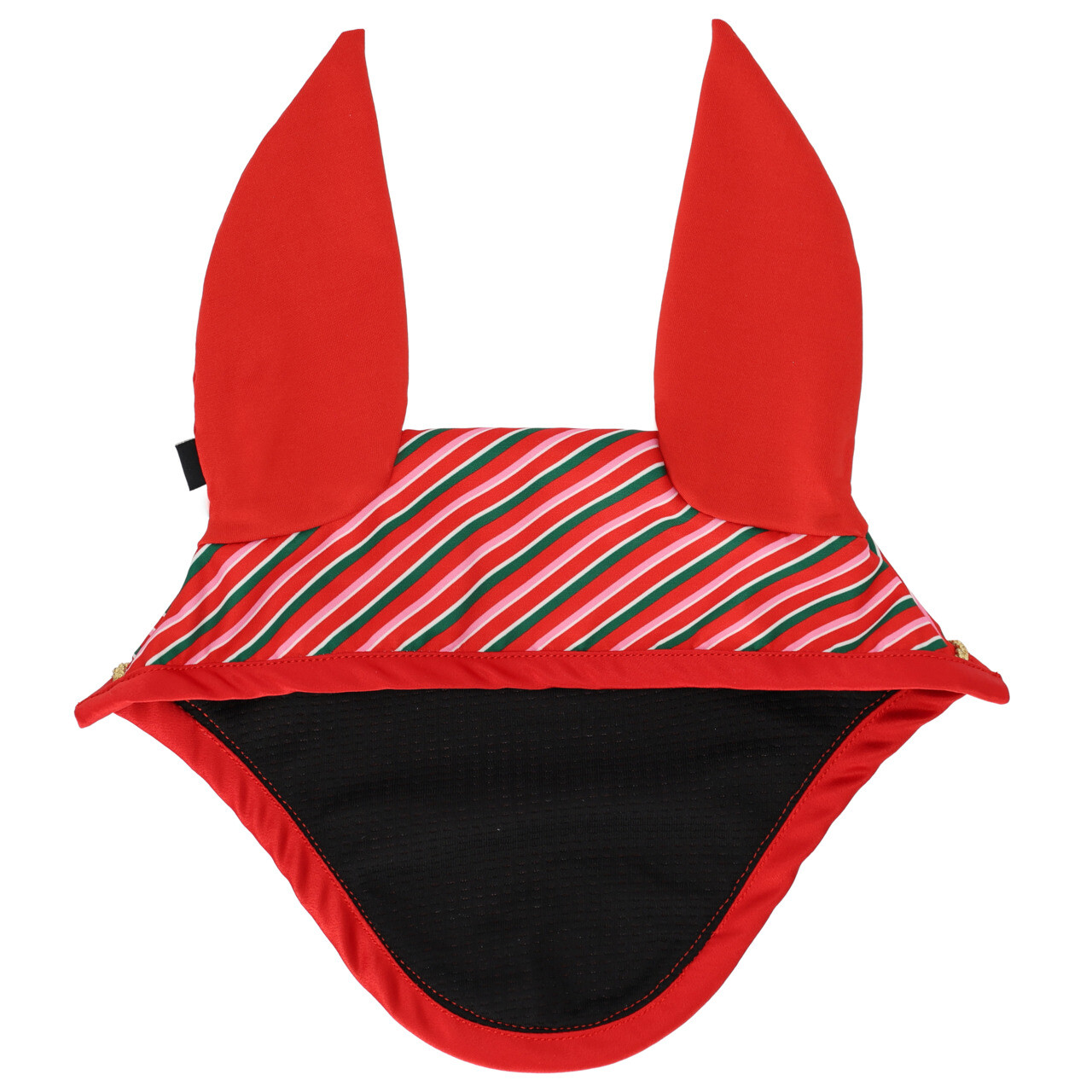Christmas print fly ears