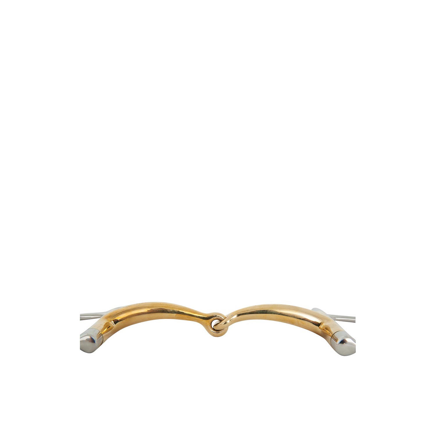 D-Ring-Trense einfach gebrochen Soft Contact 14 mm Ø 65 x 50 mm