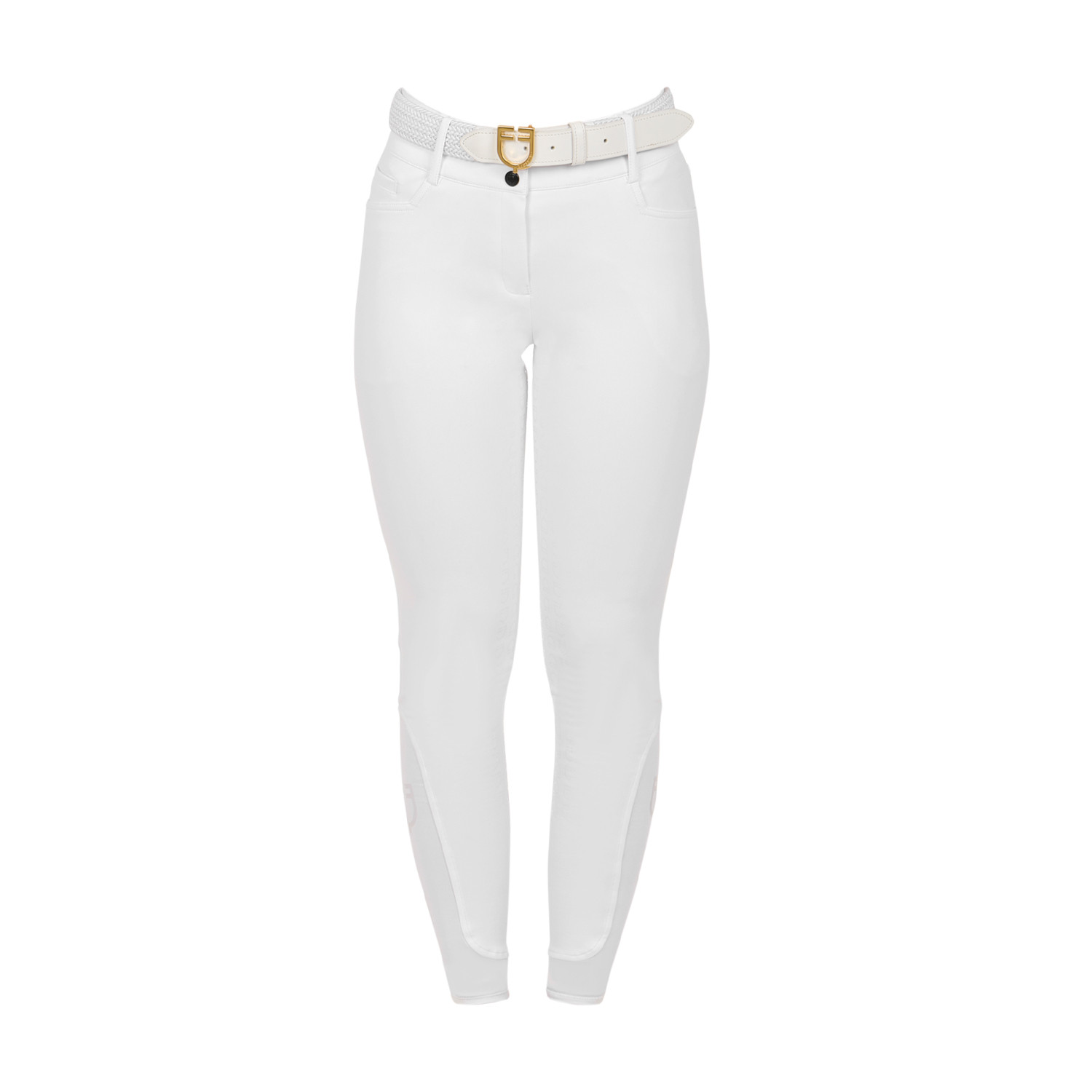 Damen-Reithose High Waist mit Vollbesatz