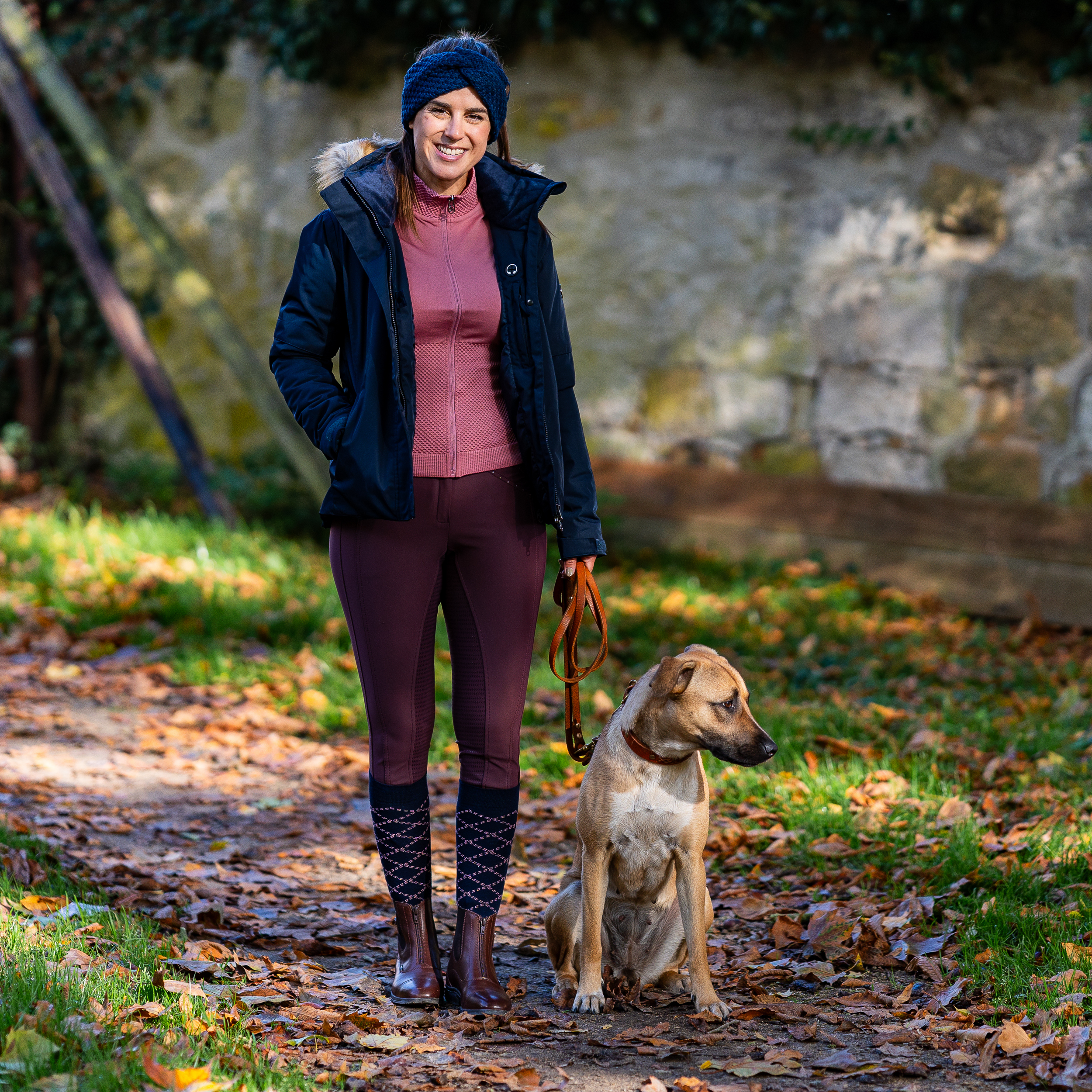 Pantalon d'équitation dame Zaya avec full grip