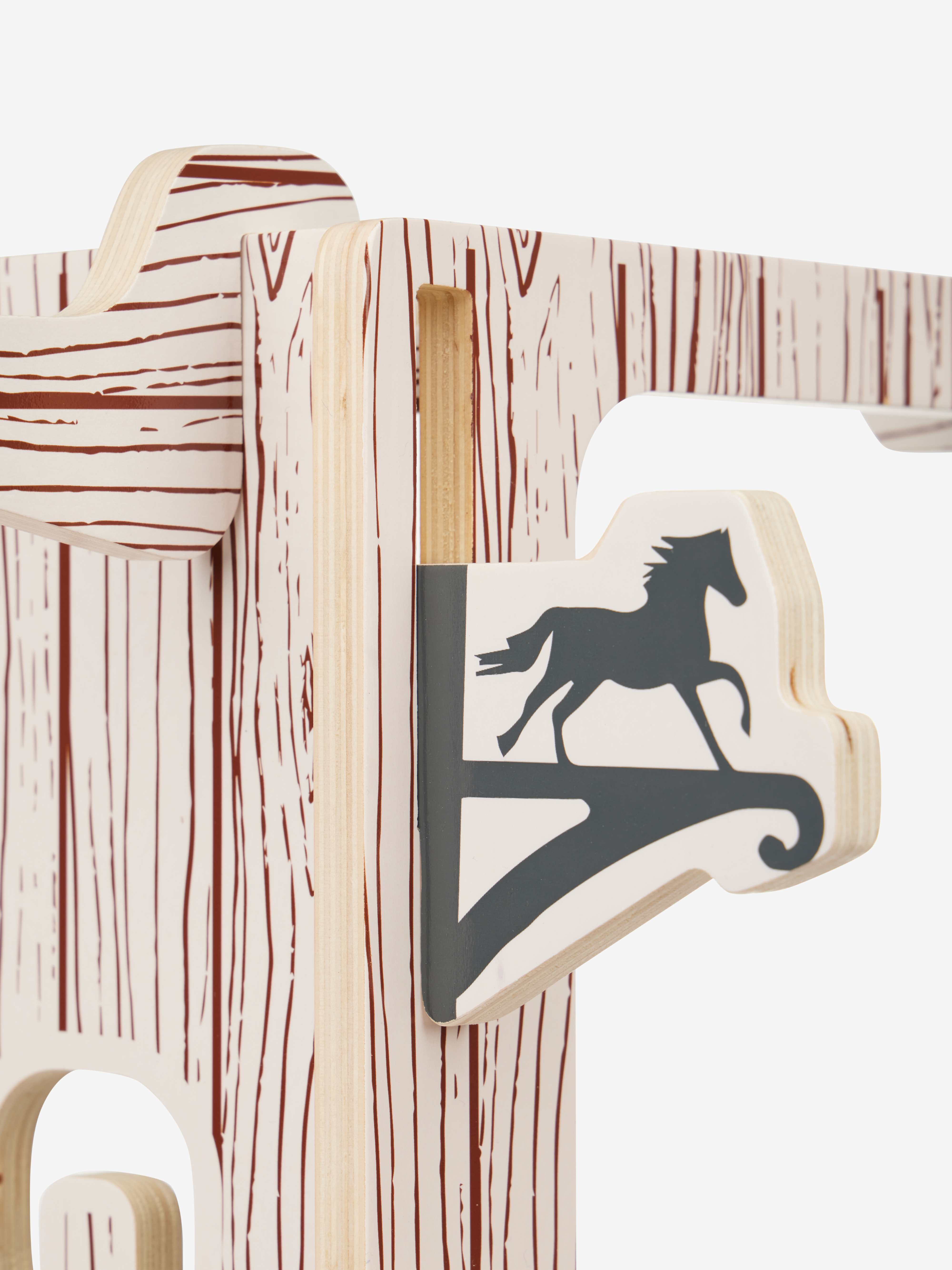 Toy Pony Stallset van hout