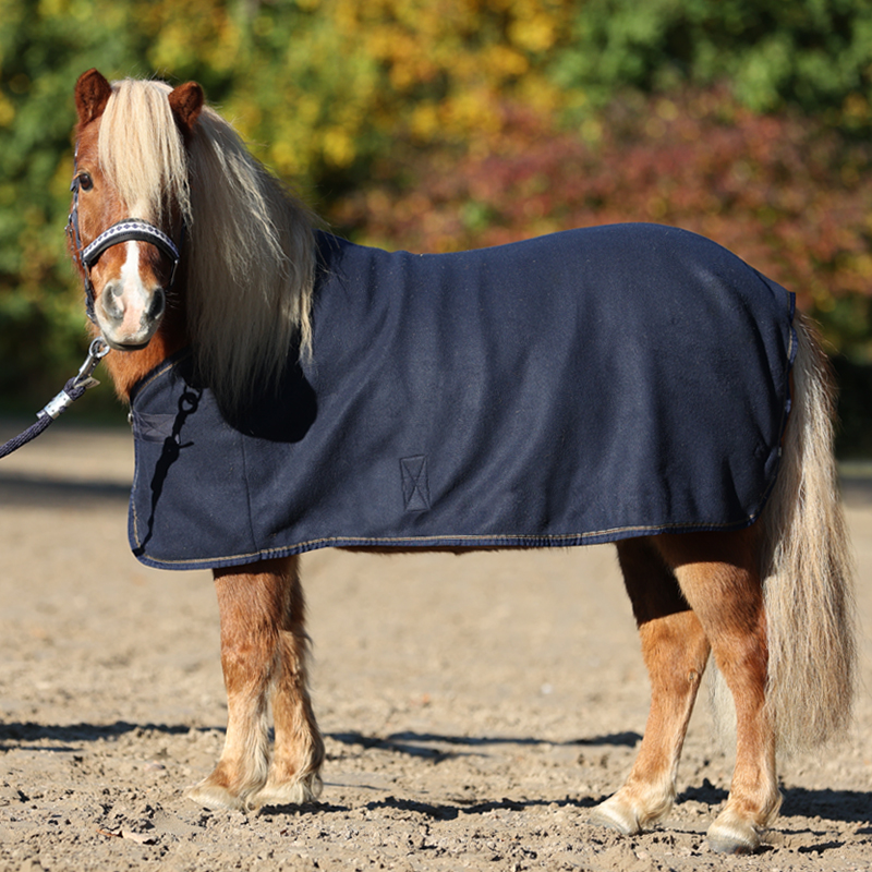Fleece-Abschwitzdecke "Shetty Ecoline"