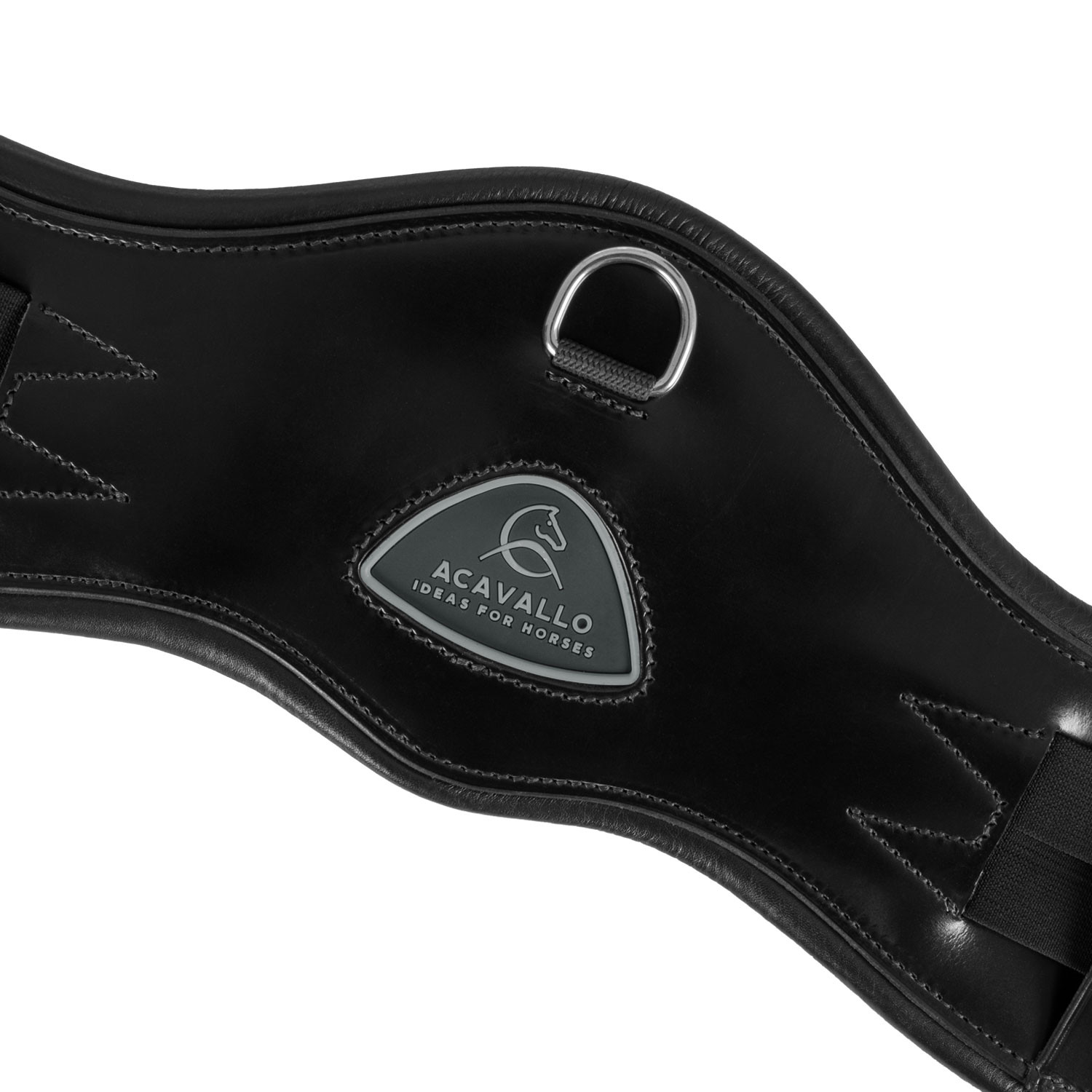 Anatomischer Dressursattelgurt Leder