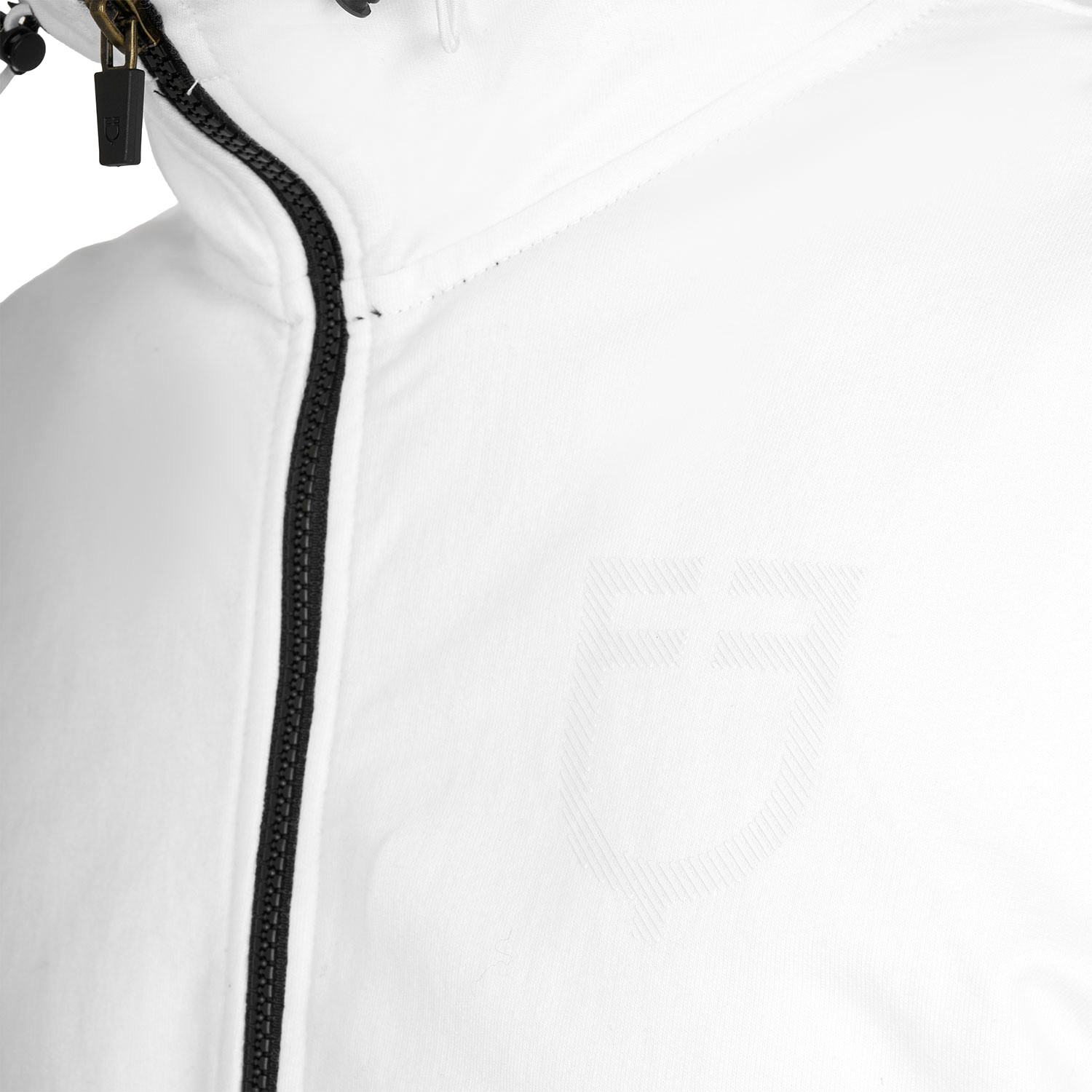 Sweatshirt für Herren mit verstellbarer Kapuze und Reißverschluss