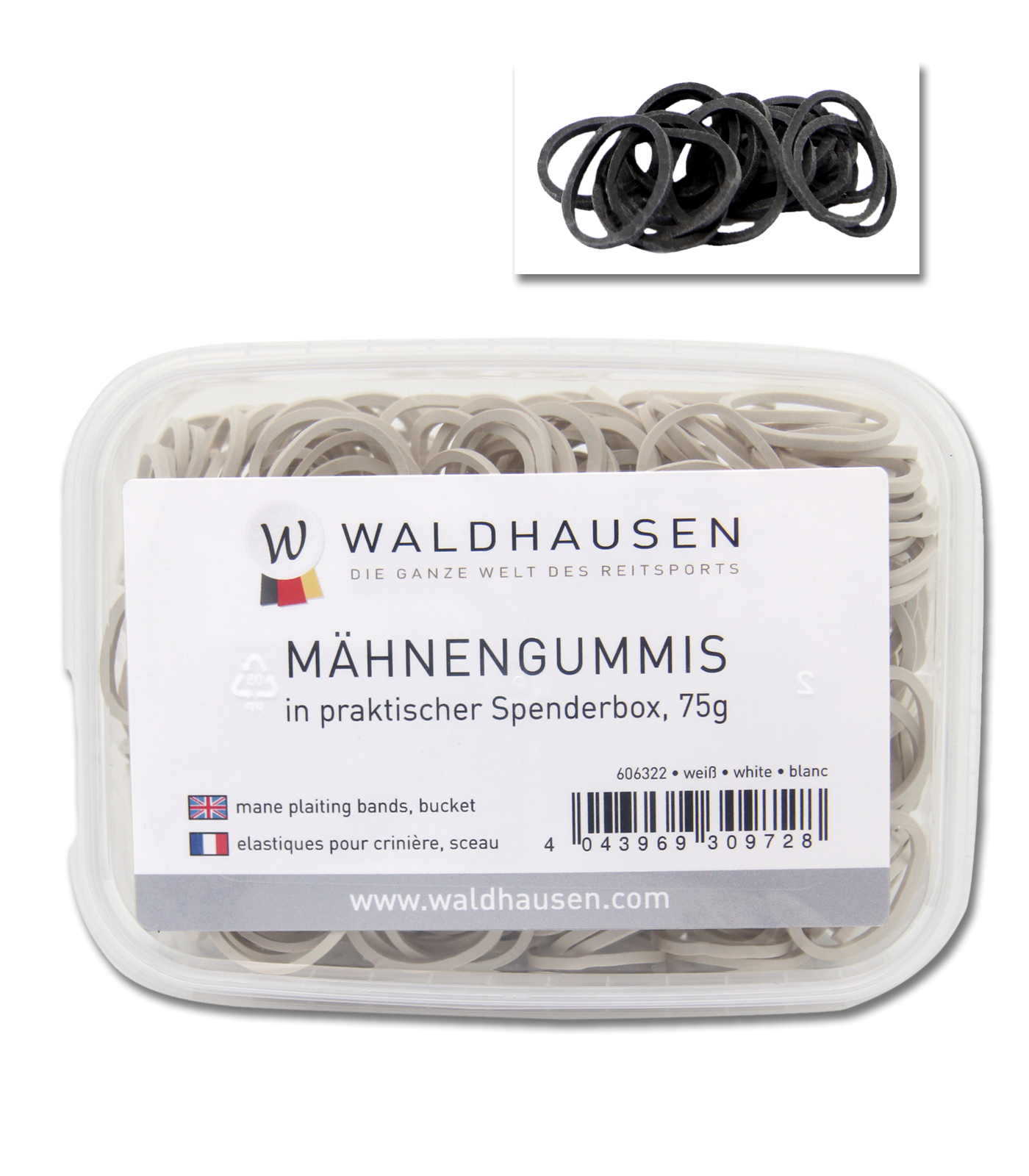 Mähnengummis in Spenderbox 75 g