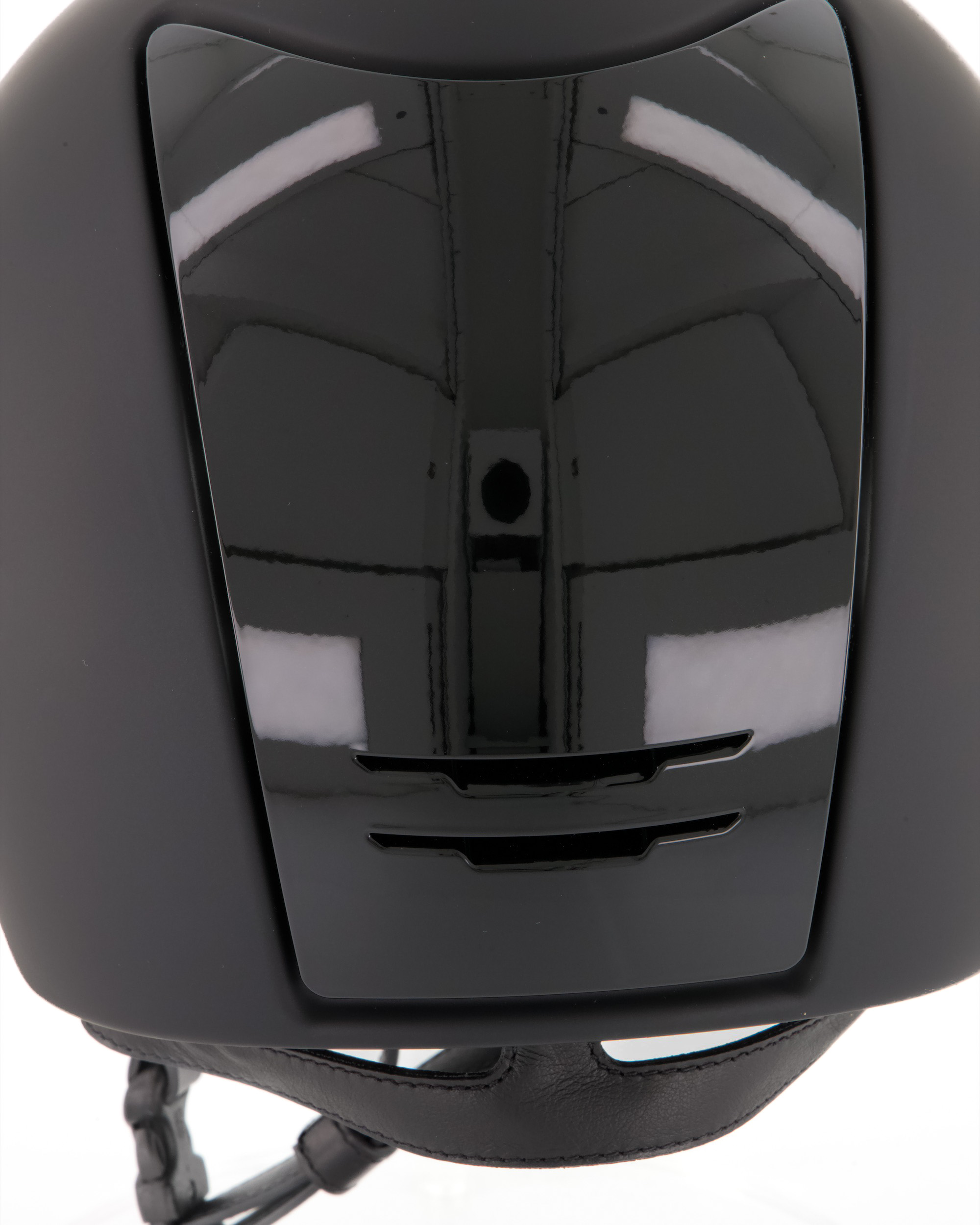 Reithelm Cromo 2.0 Textile Polo mit Polish Front u. Rear matt in schwarz