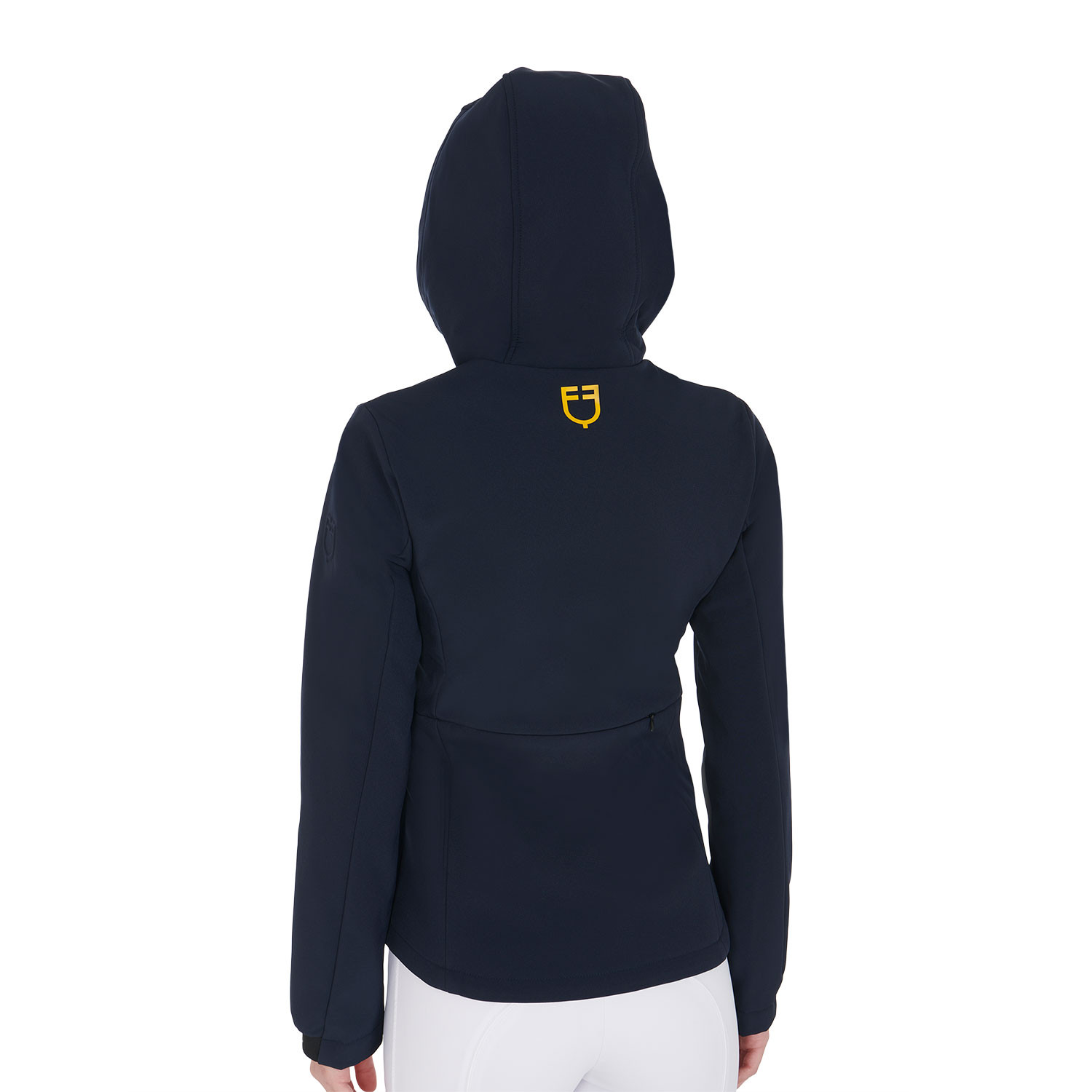 Taillierte Softshell-Jacke mit verdeckten Taschen