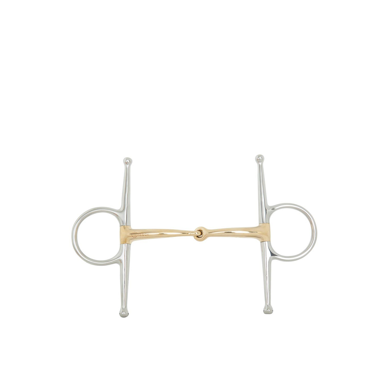 Knebeltrense einfach gebrochen Soft Contact 14 mm Shanks 165 mm