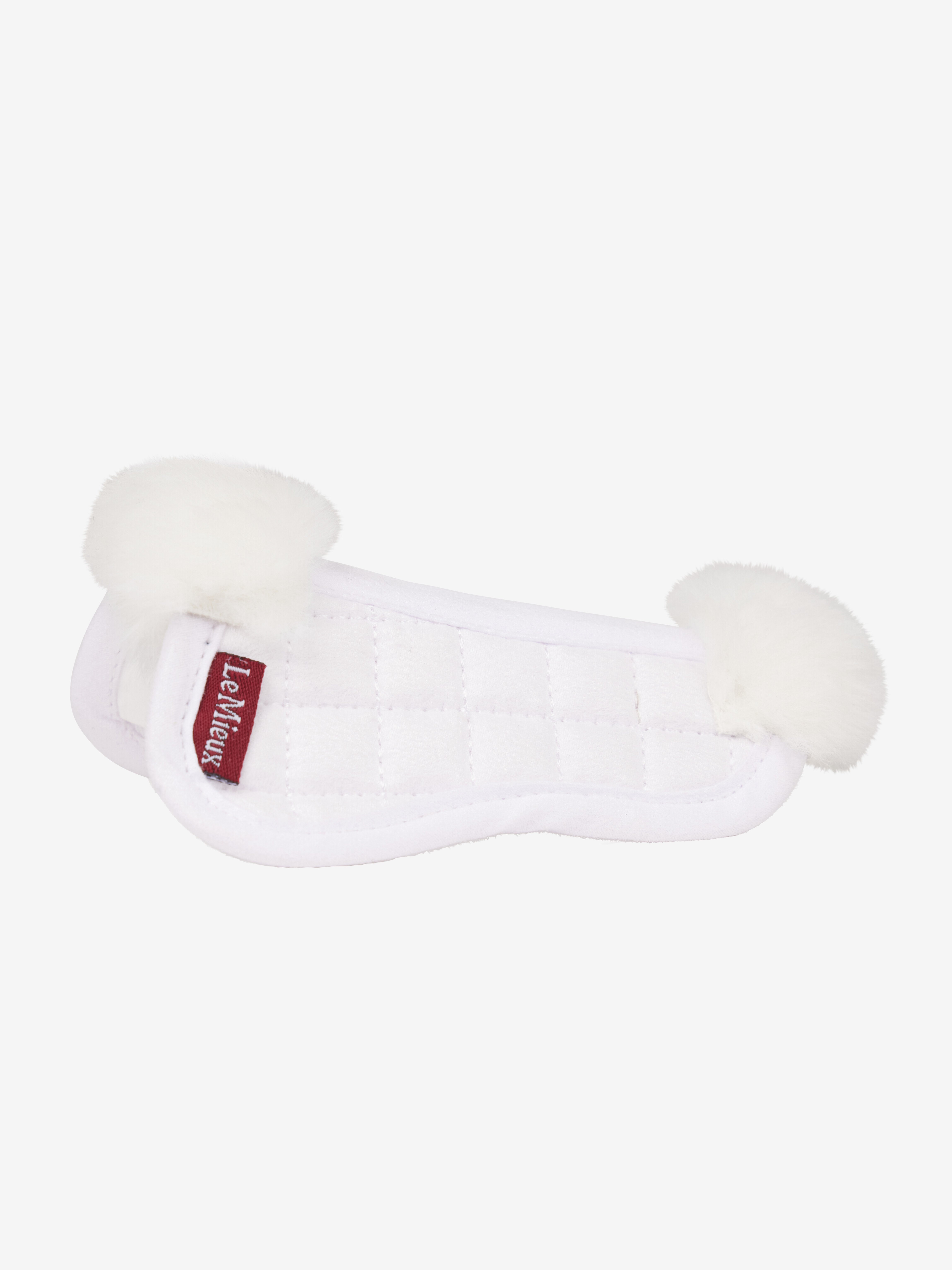 Toy Pony Merino zadelpad wit