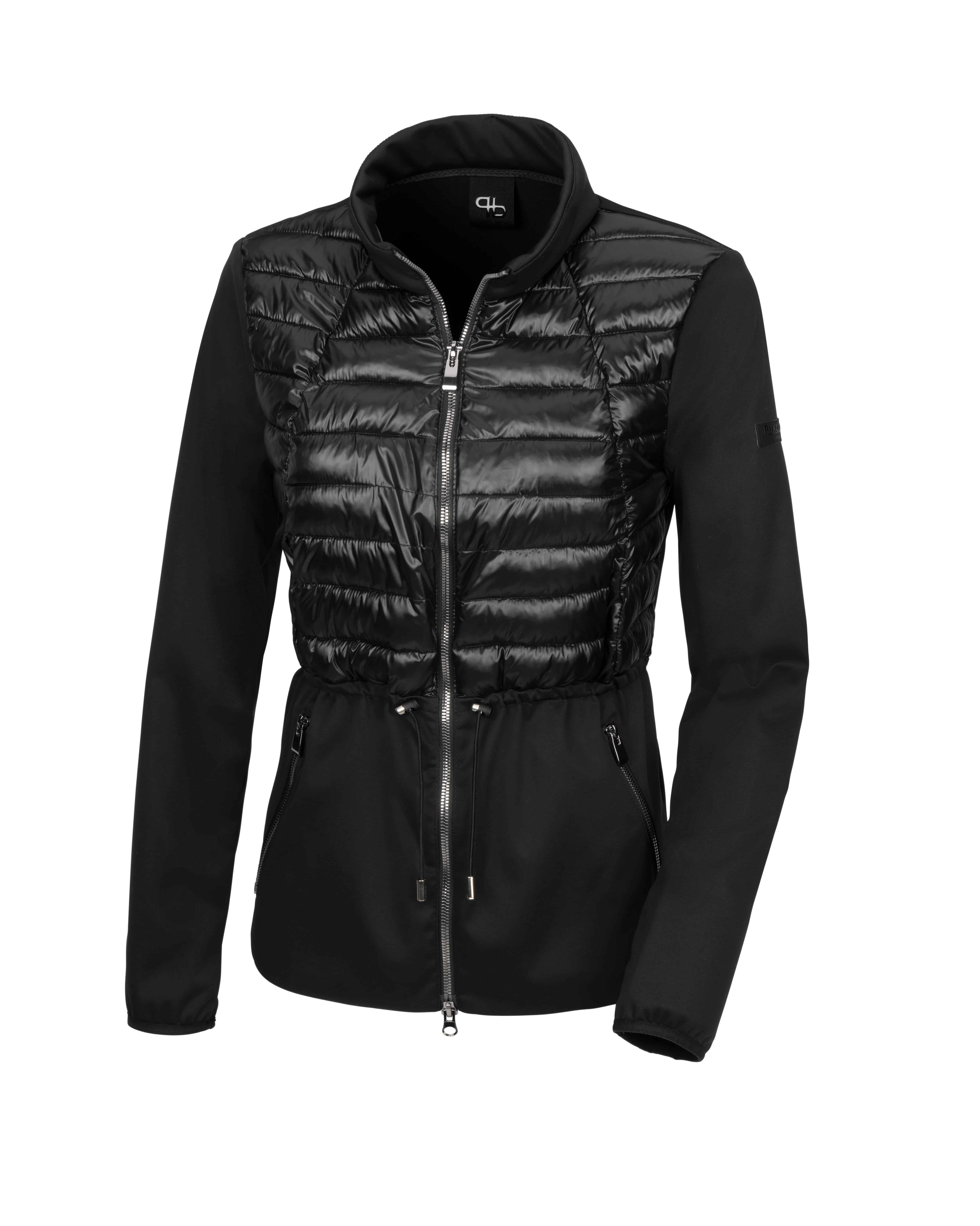 Hybrid jacket ladies Valeria in caviar