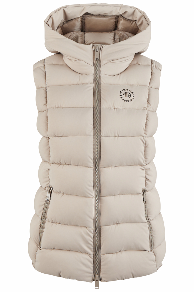 Quilt waistcoat ladies athleisure