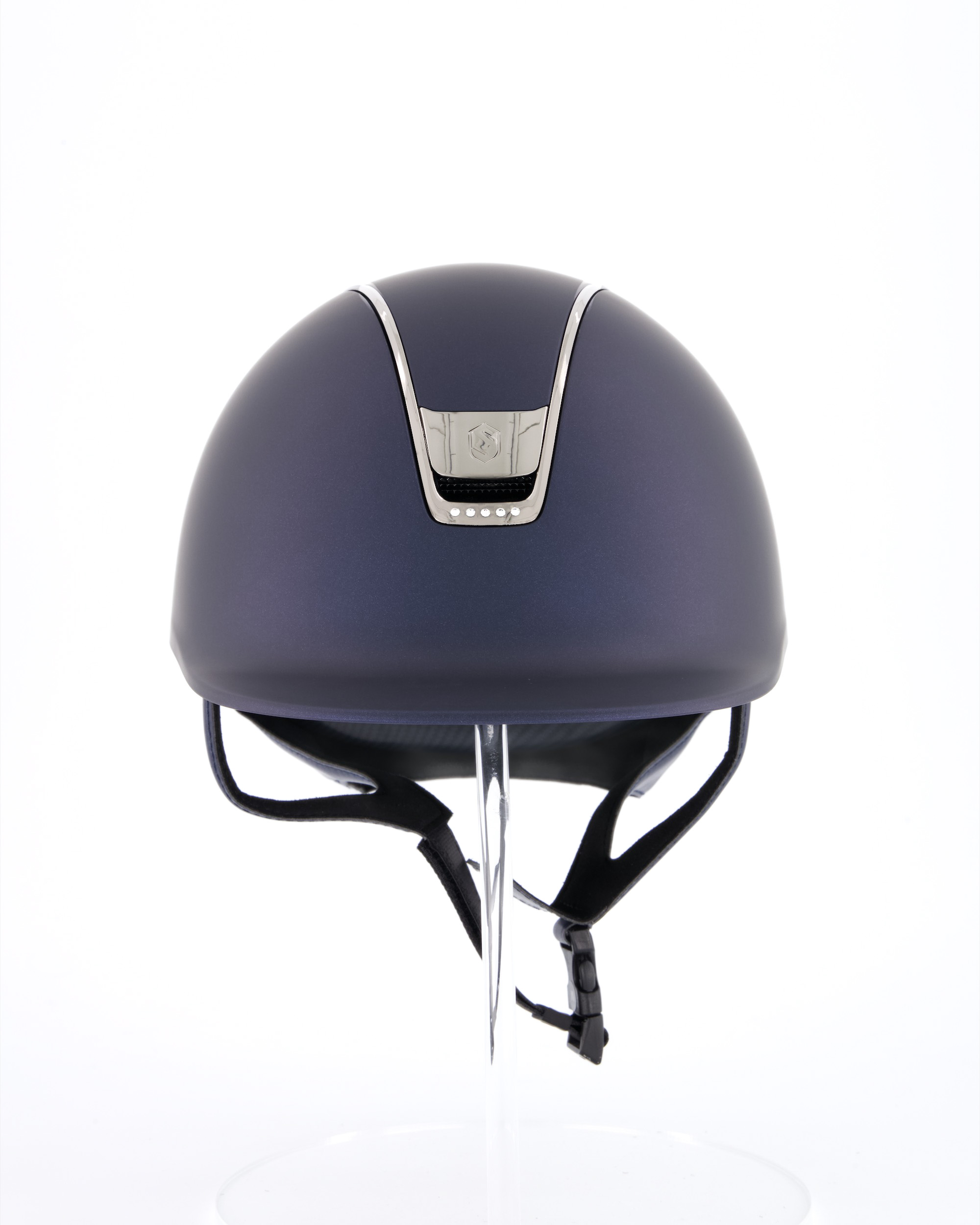 Reithelm 2.0 Shadowmatt Standard 5 Swarovski in blau