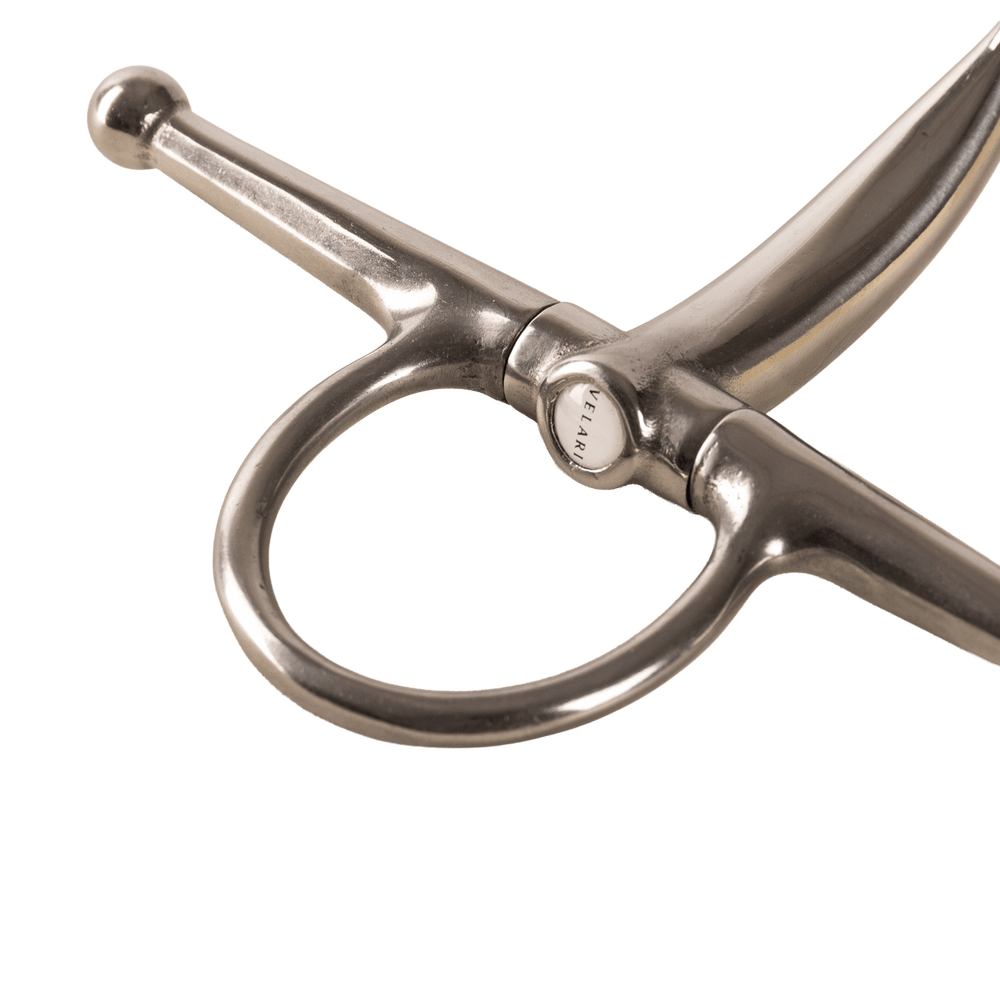 Doppelt Gebrochene Schenkeltrense Edelstahl