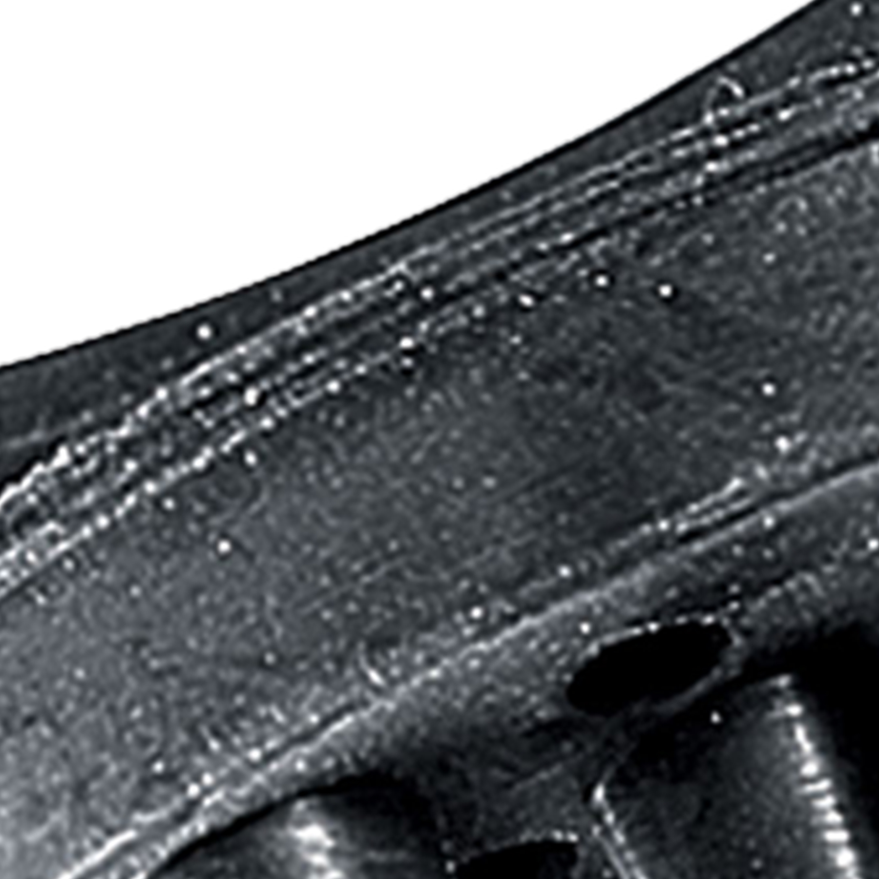 Striegel Rubber-Groomer, schwarz