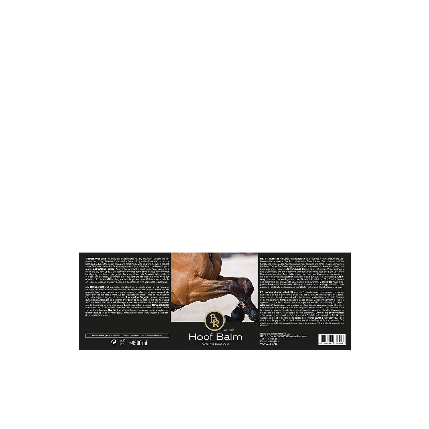 Hoof Balm 4500 ml in grün