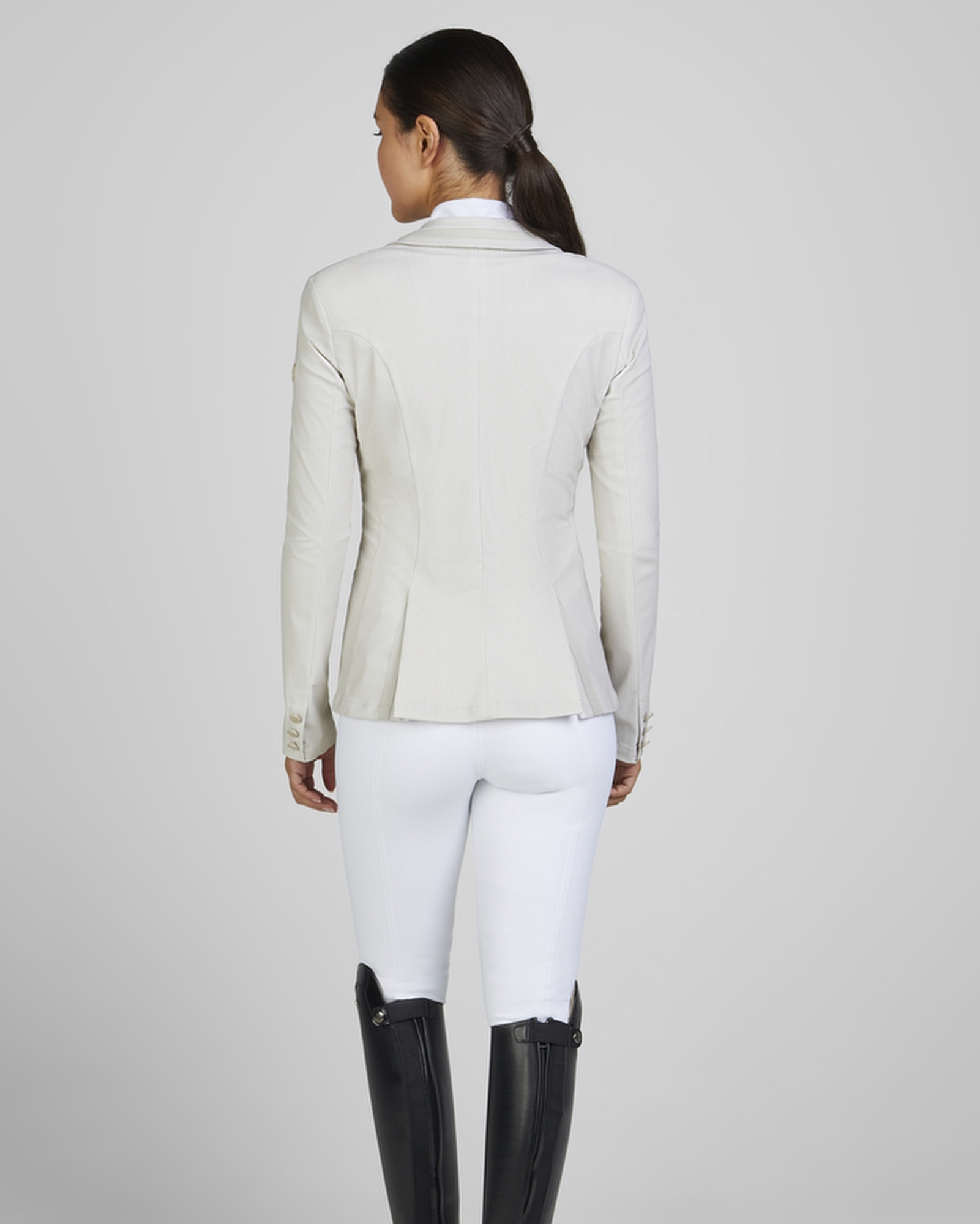 Ladies show jacket Klea Pepita in ivory Ladies show jacket Klea Pepita in ivory