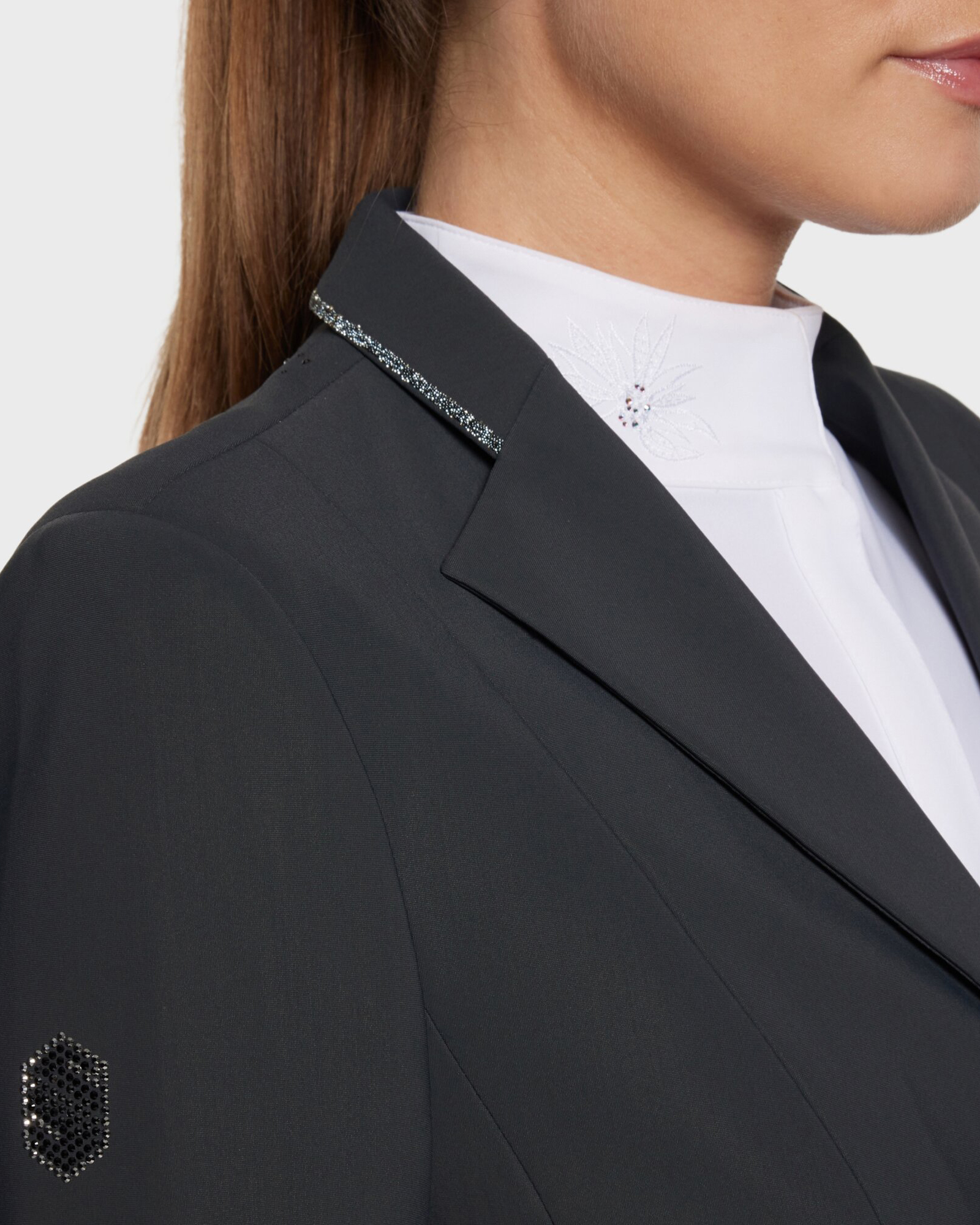 Ladies show jacket Victorine Crystal Fabric